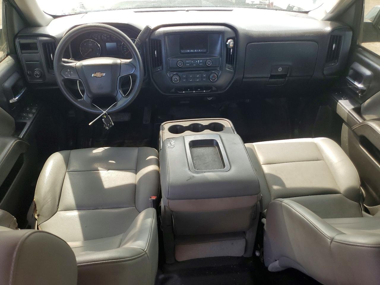 2015 Chevrolet Silverado K1500 White vin: 3GCUKPEH7FG347235