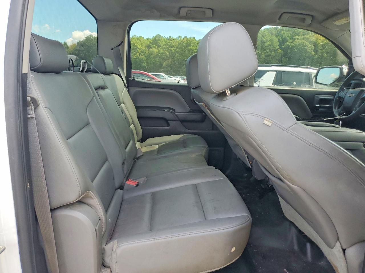 2015 Chevrolet Silverado K1500 White vin: 3GCUKPEH7FG347235
