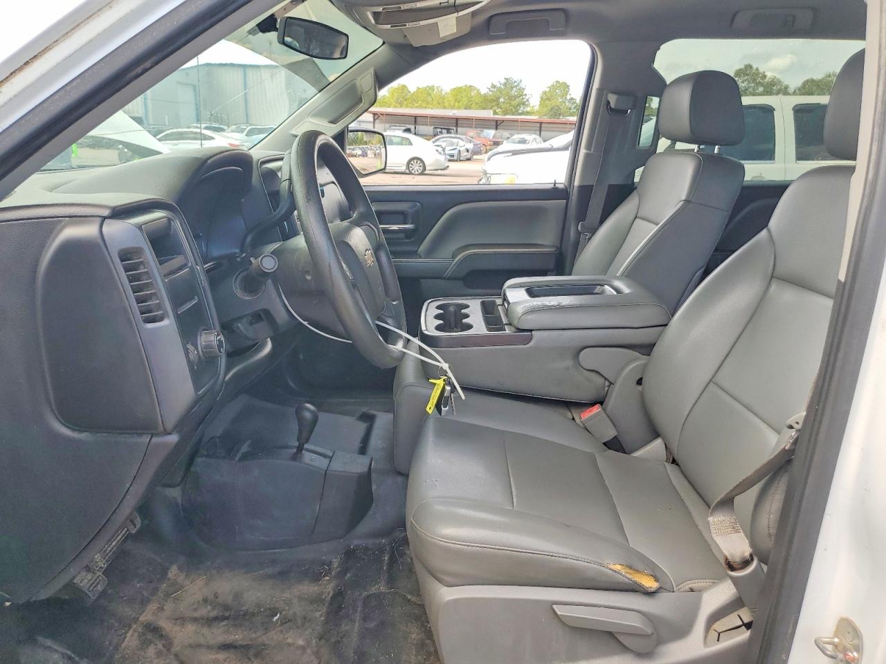 2015 Chevrolet Silverado K1500 White vin: 3GCUKPEH7FG347235