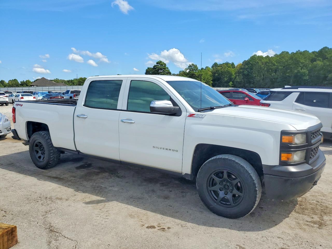2015 Chevrolet Silverado K1500 White vin: 3GCUKPEH7FG347235