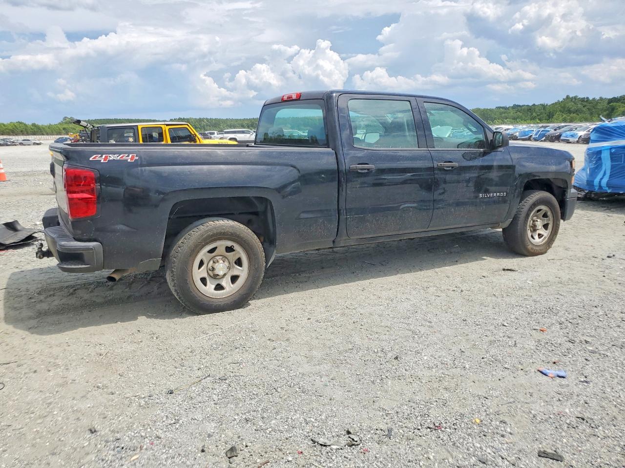 2014 Chevrolet Silverado K1500 Black vin: 3GCUKPEH8EG244758