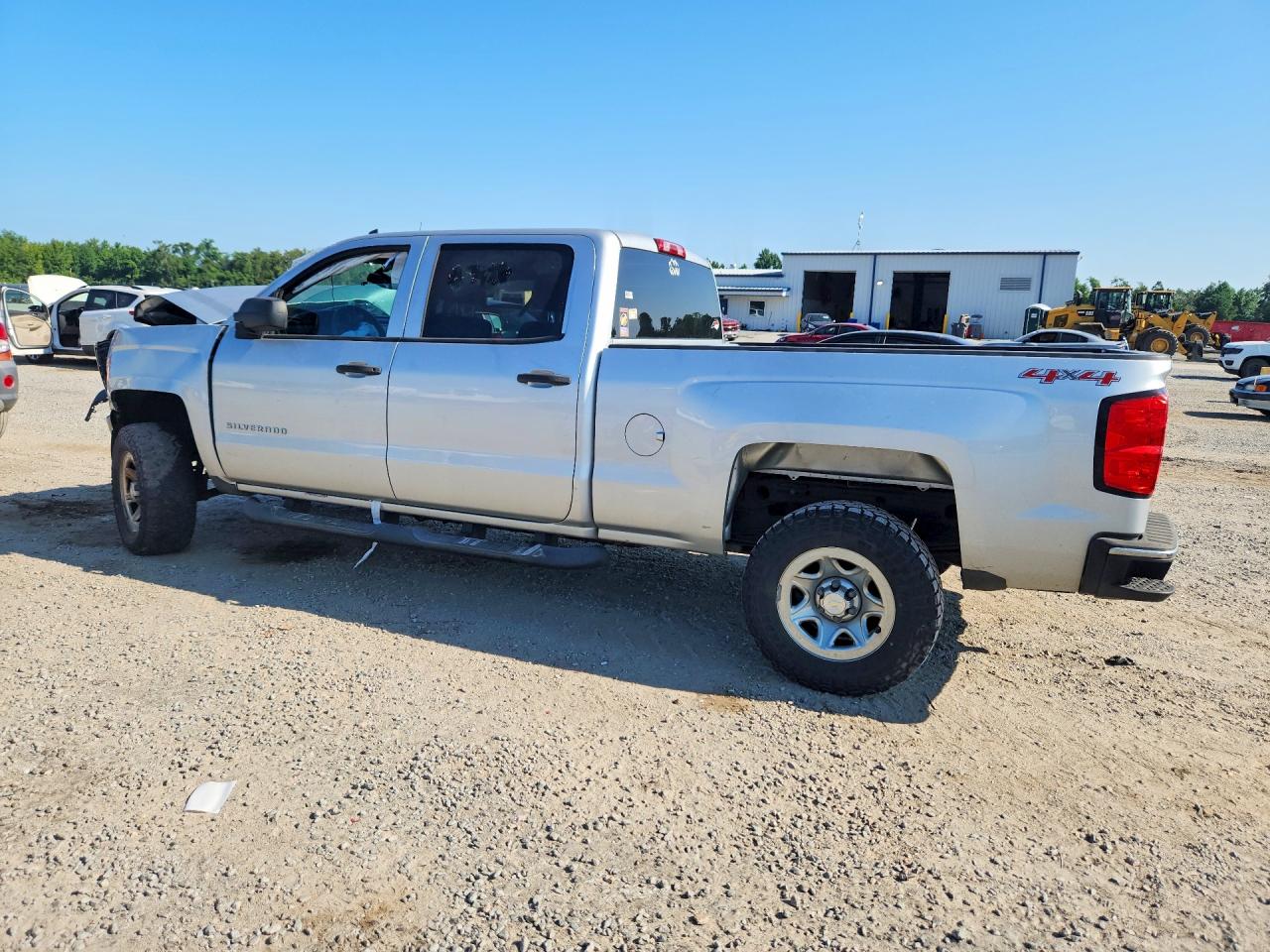 2014 Chevrolet Silverado K1500 Silver vin: 3GCUKPEH9EG399075
