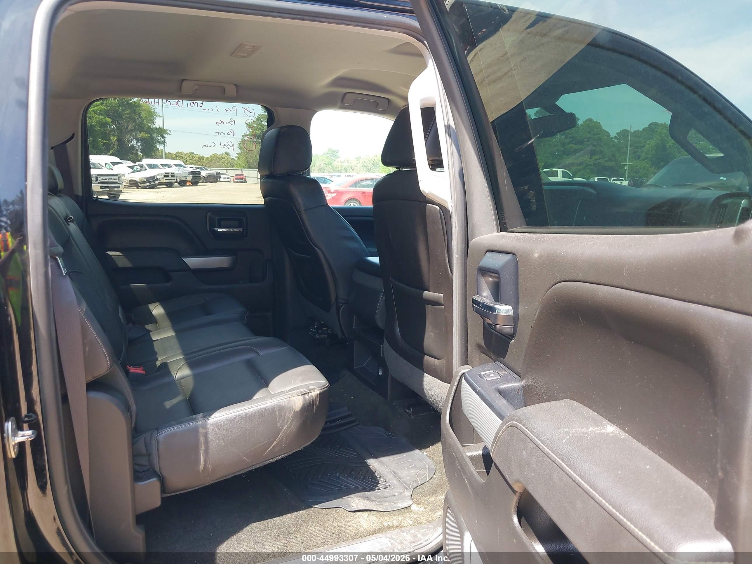 2014 Chevrolet Silverado 1500 2lt Черный vin: 3GCUKREC0EG116174