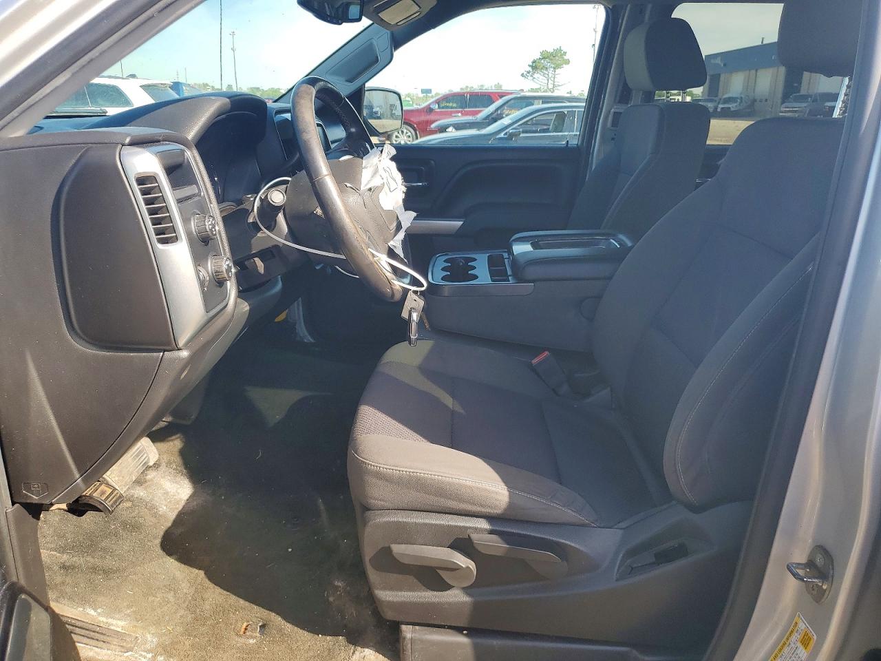 2014 Chevrolet Silverado K1500 Lt Silver vin: 3GCUKREC0EG197144