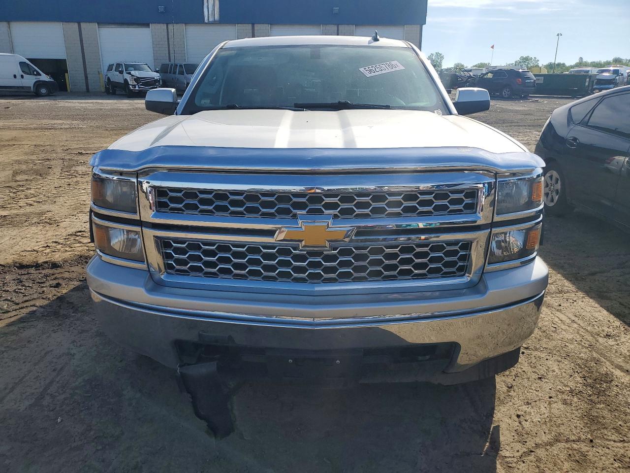 2014 Chevrolet Silverado K1500 Lt Silver vin: 3GCUKREC0EG197144