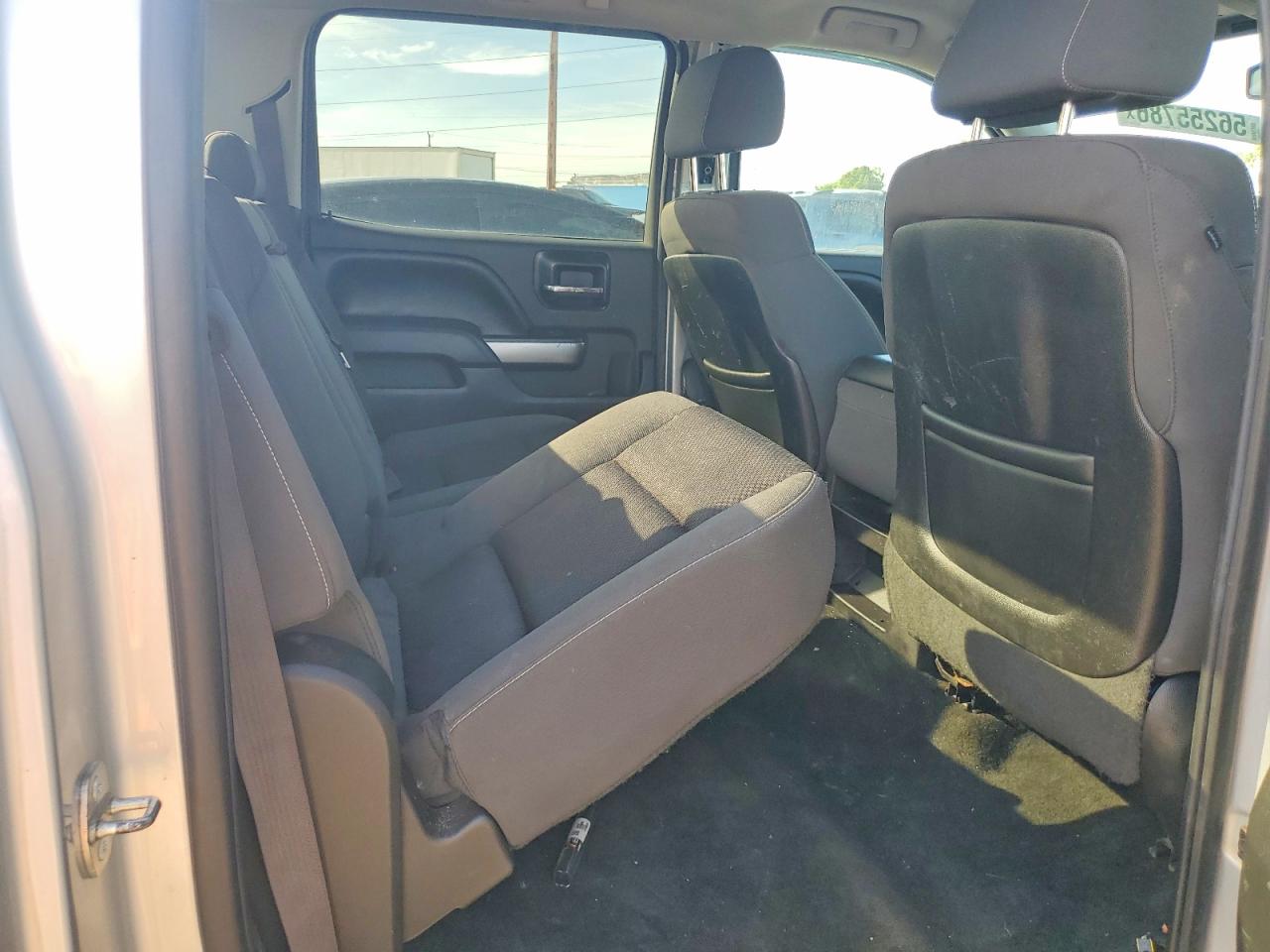 2014 Chevrolet Silverado K1500 Lt Silver vin: 3GCUKREC0EG197144