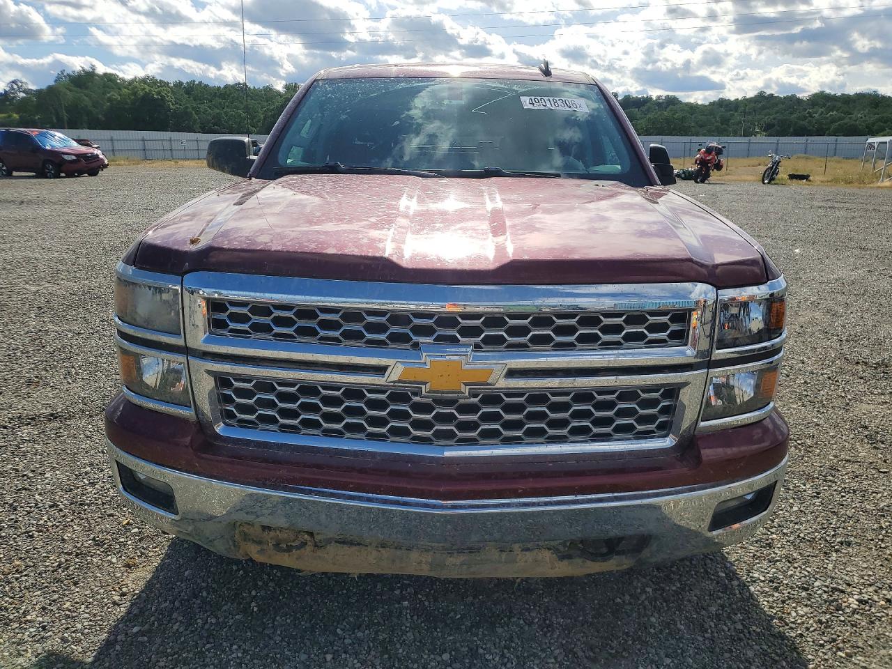 2014 Chevrolet Silverado K1500 Lt Maroon vin: 3GCUKREC0EG200642