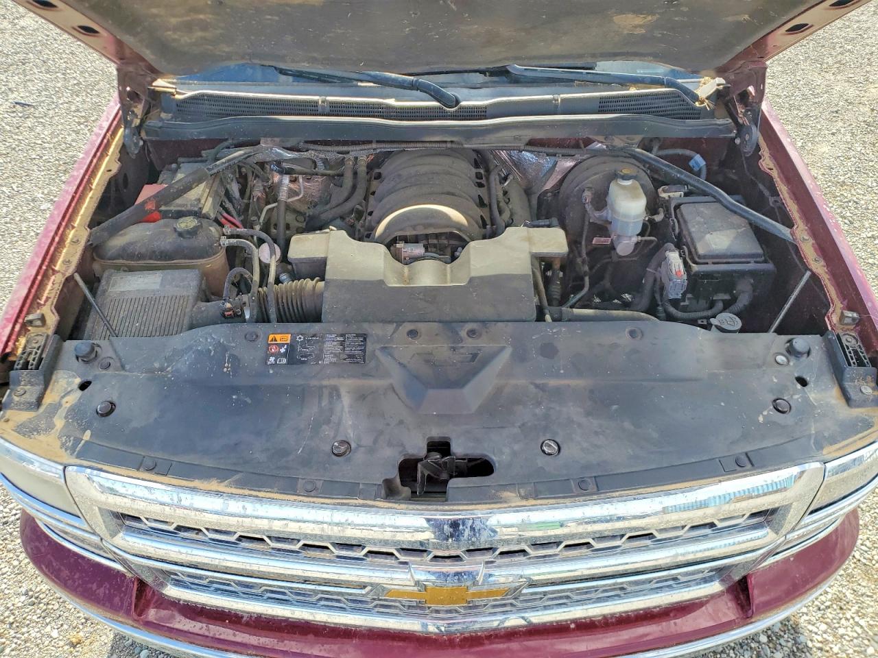 2014 Chevrolet Silverado K1500 Lt Maroon vin: 3GCUKREC0EG200642