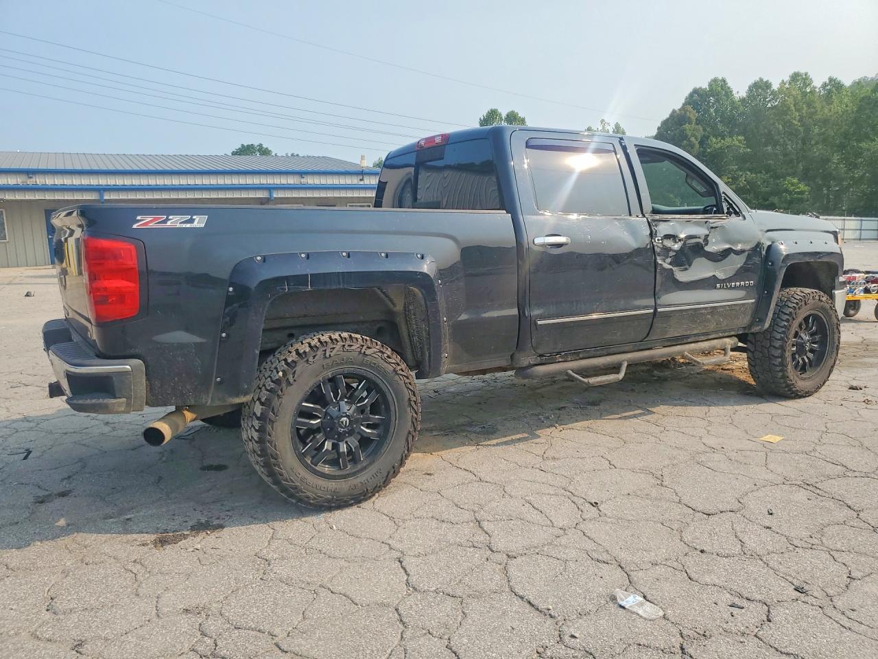 2014 Chevrolet Silverado K1500 Lt Black vin: 3GCUKREC0EG235021