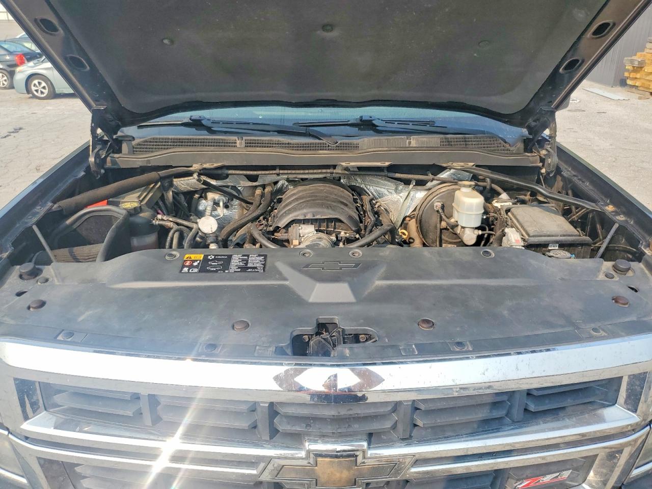2014 Chevrolet Silverado K1500 Lt Black vin: 3GCUKREC0EG235021