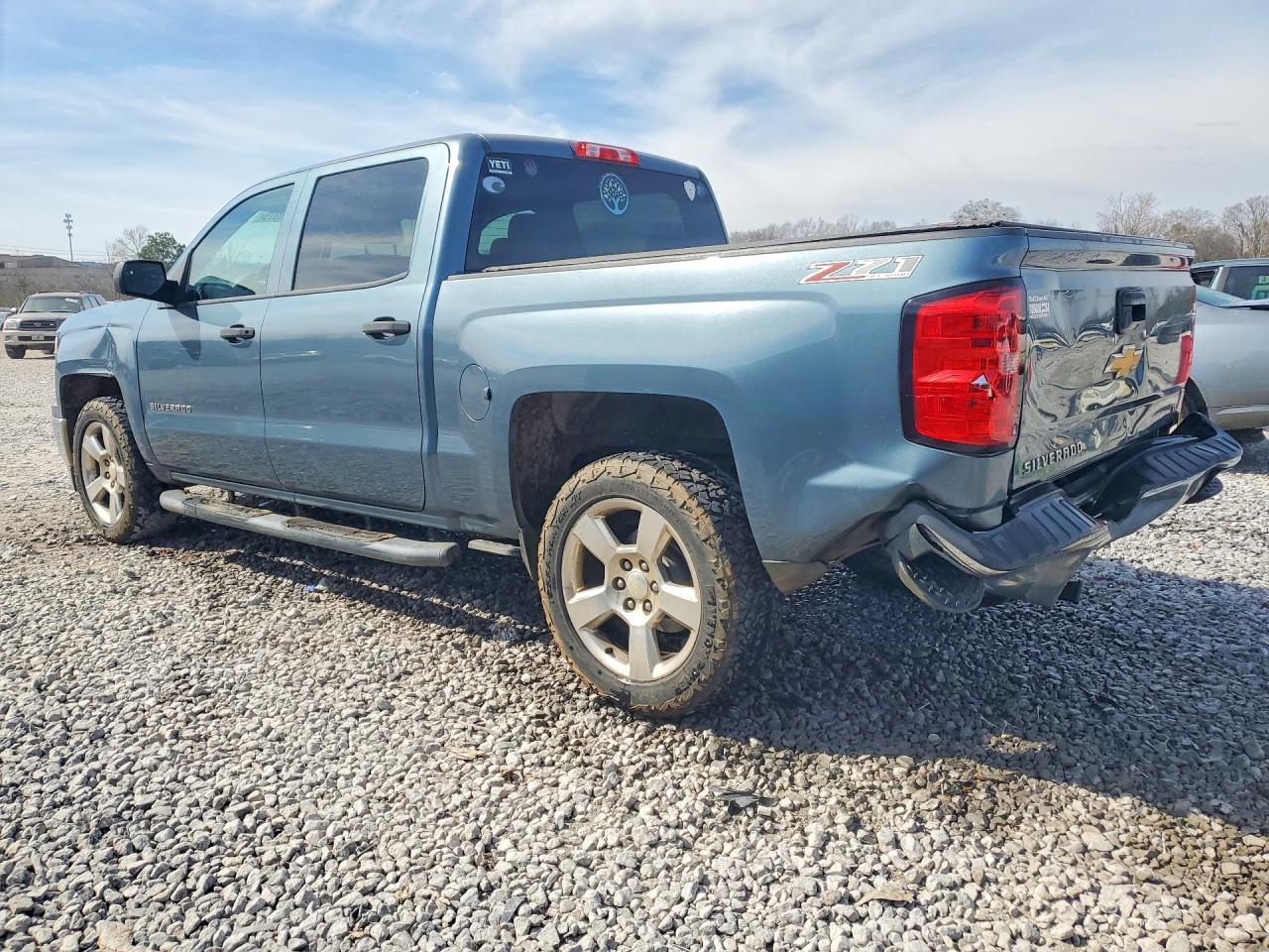 2014 Chevrolet Silverado K1500 Lt Blue vin: 3GCUKREC0EG251042