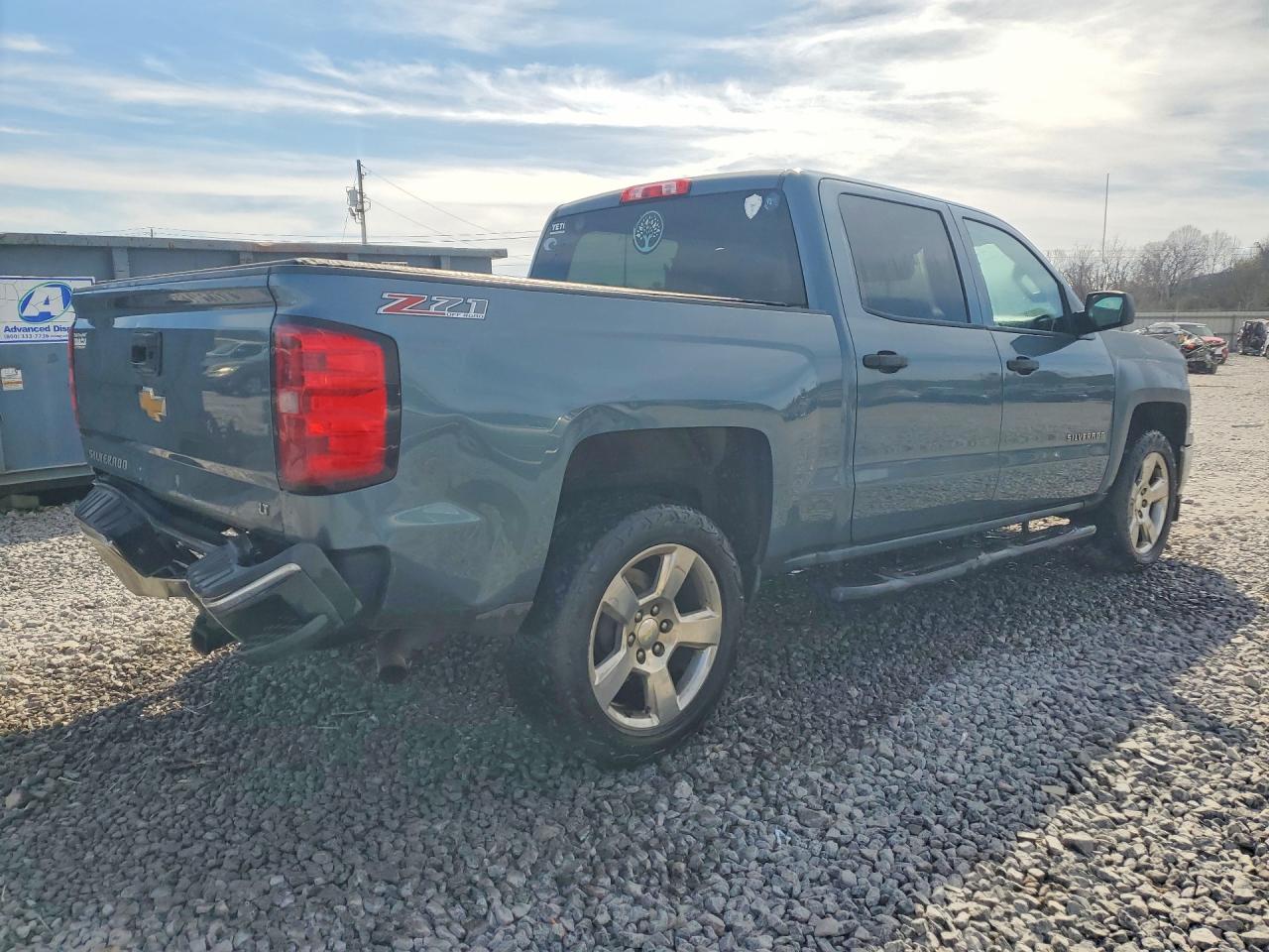 2014 Chevrolet Silverado K1500 Lt Blue vin: 3GCUKREC0EG251042