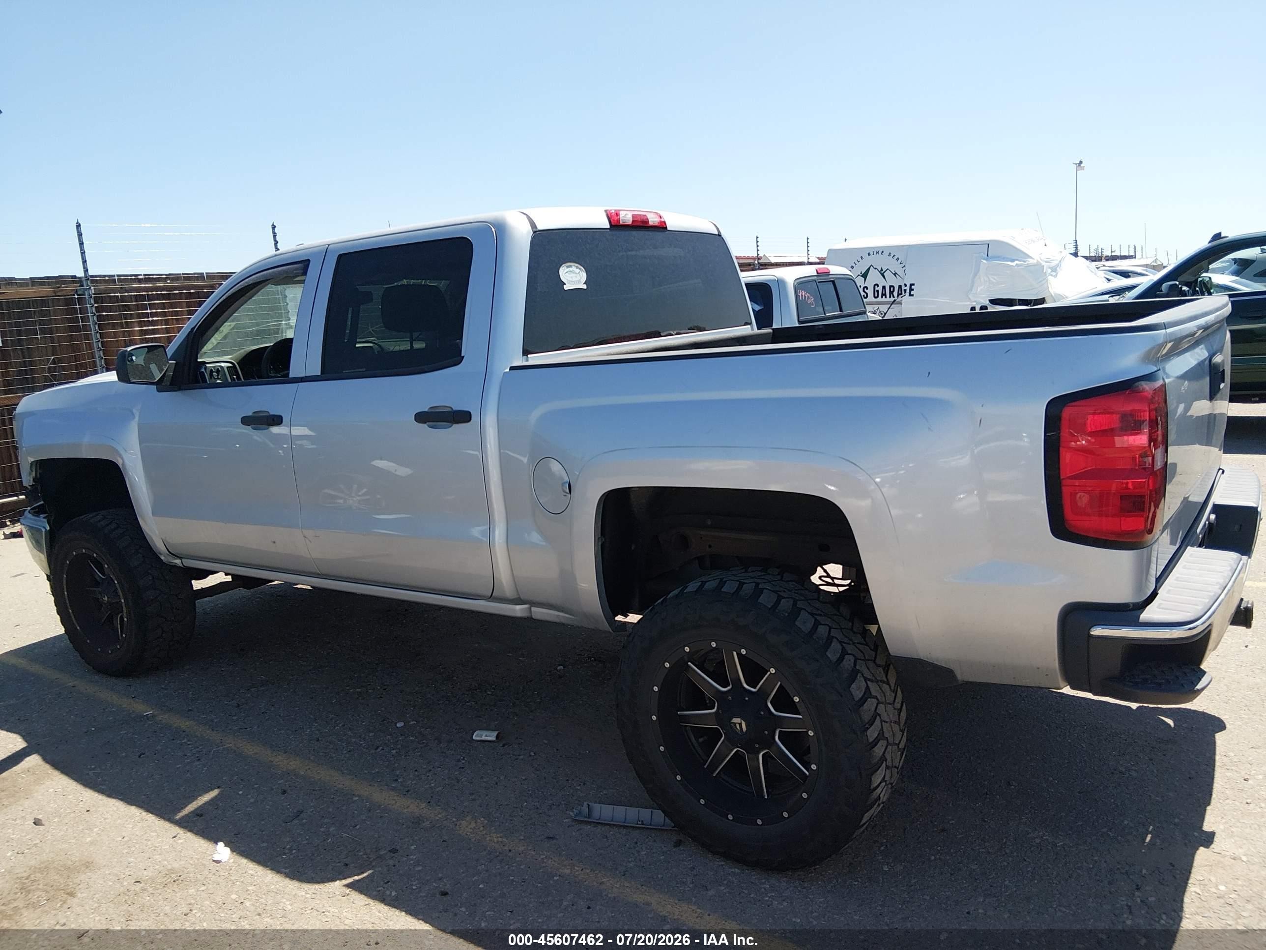 2014 Chevrolet Silverado 1500 2lt White vin: 3GCUKREC0EG264129