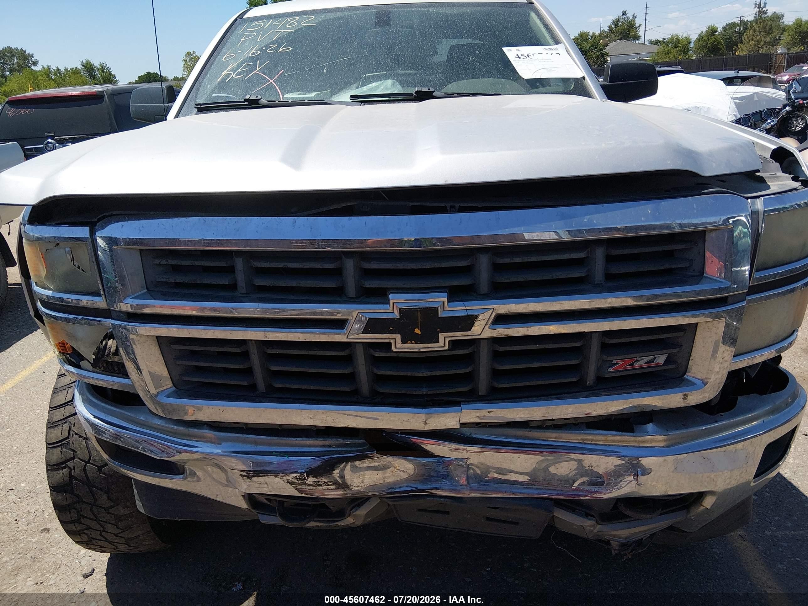 2014 Chevrolet Silverado 1500 2lt White vin: 3GCUKREC0EG264129
