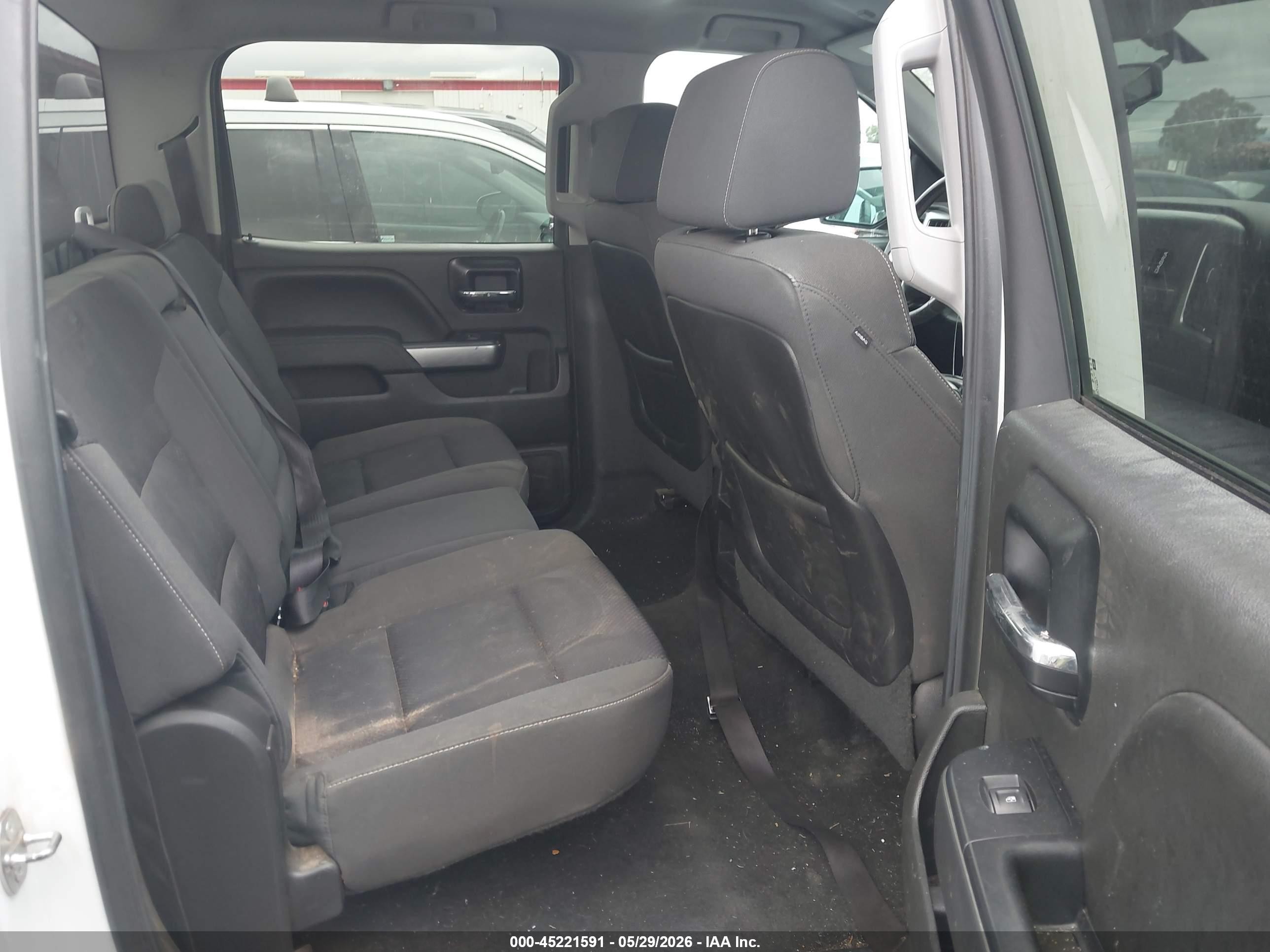 2014 Chevrolet Silverado 1500 1lt White vin: 3GCUKREC0EG269251