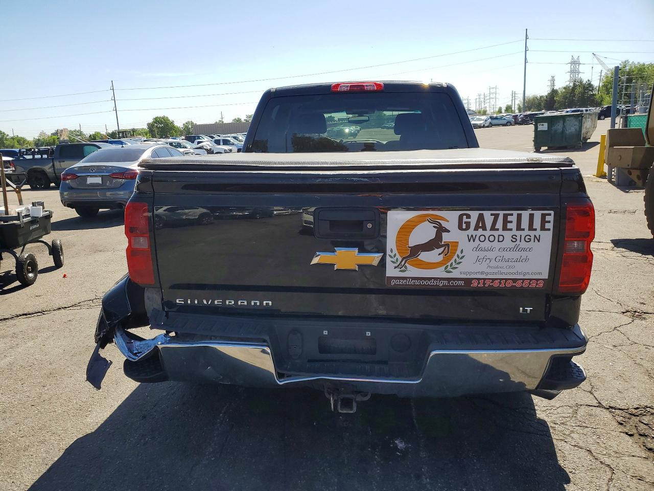 2014 Chevrolet Silverado K1500 Lt Черный vin: 3GCUKREC0EG274904