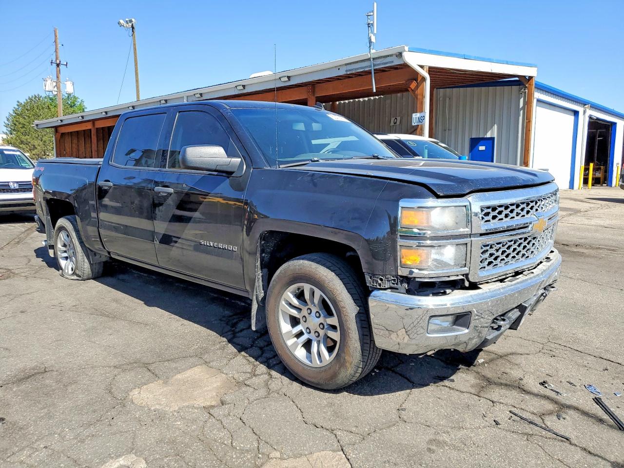 2014 Chevrolet Silverado K1500 Lt Черный vin: 3GCUKREC0EG274904