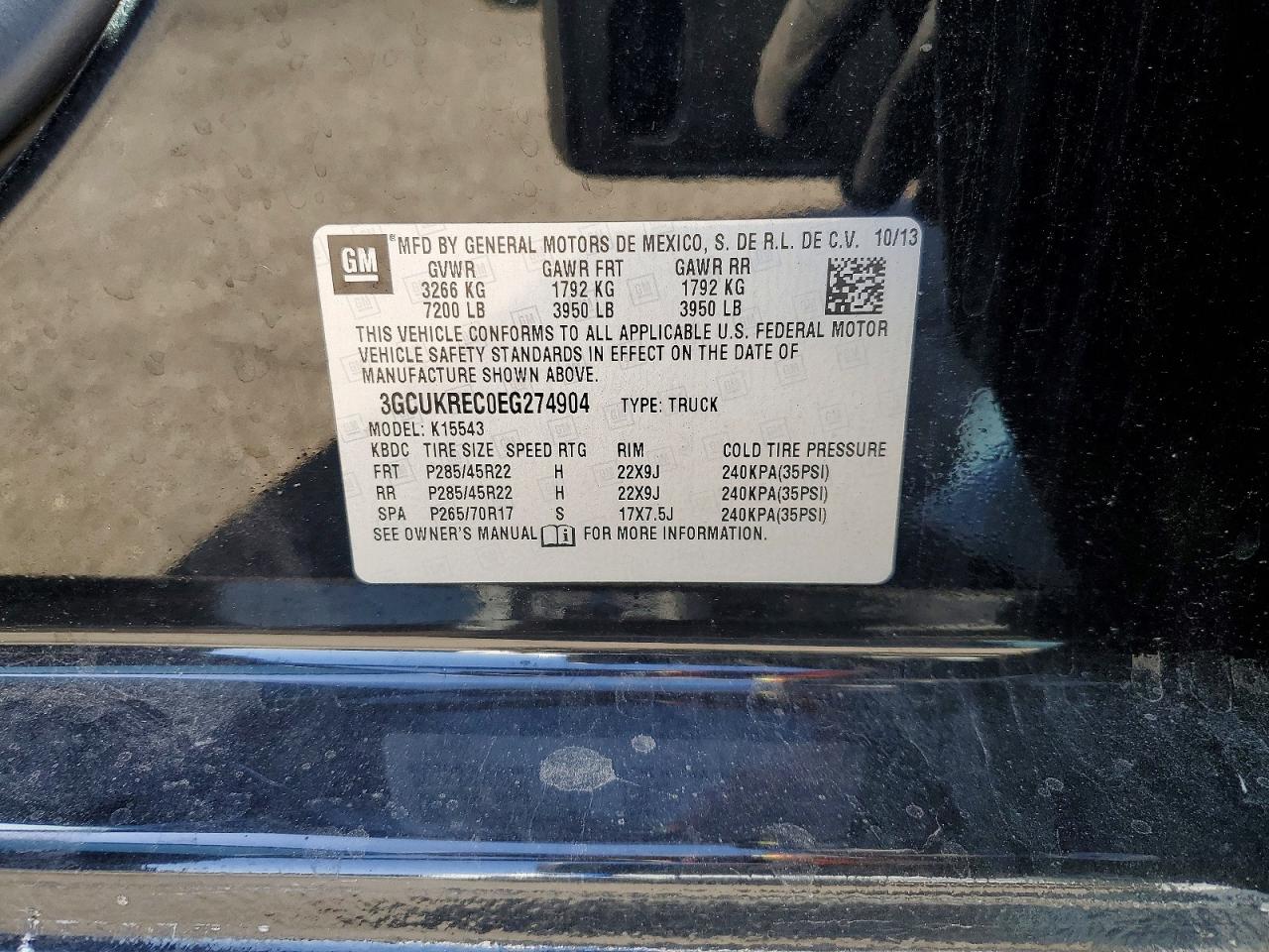 2014 Chevrolet Silverado K1500 Lt Черный vin: 3GCUKREC0EG274904