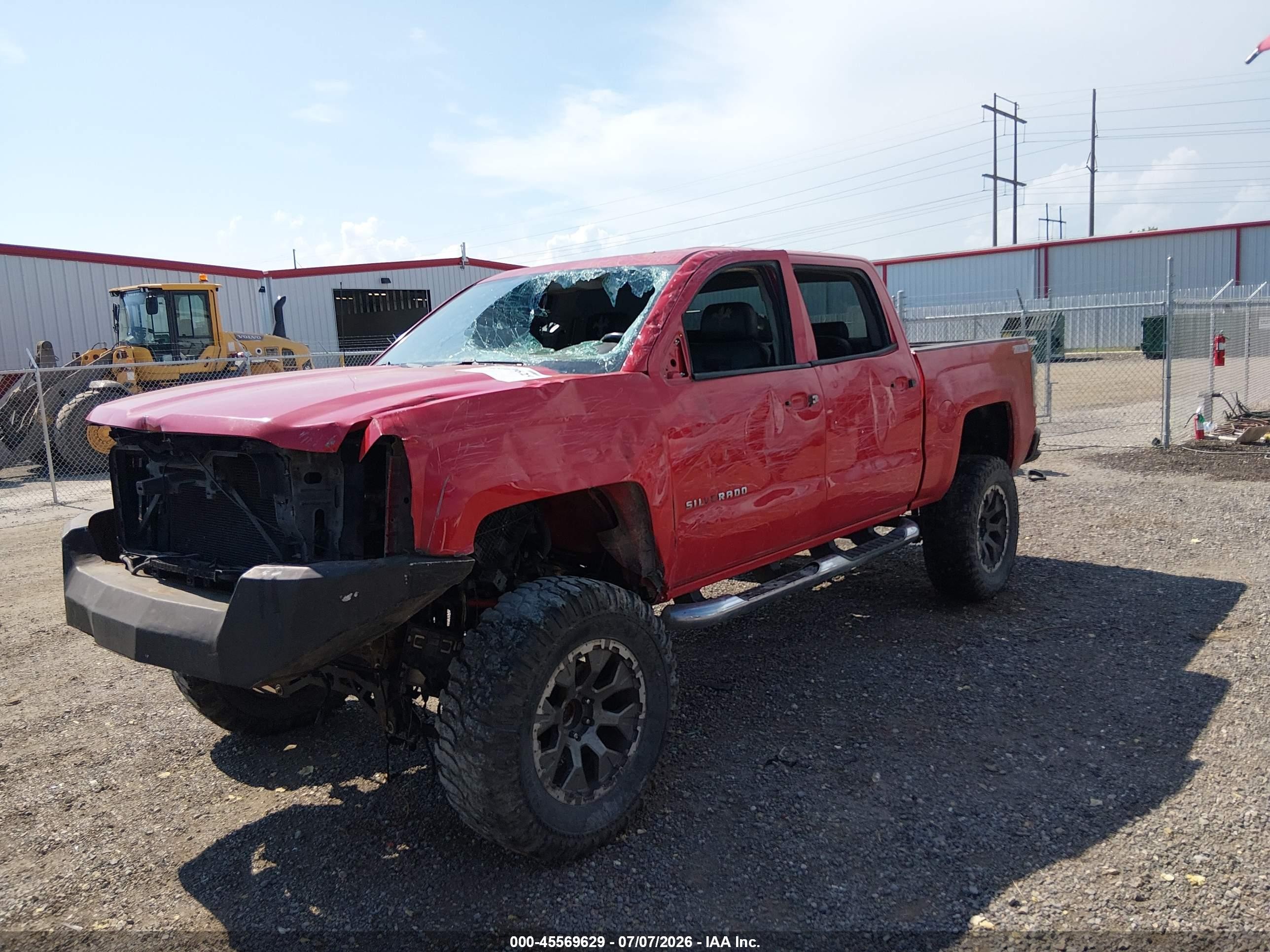 2014 Chevrolet Silverado 1500 Lt Red vin: 3GCUKREC0EG281965