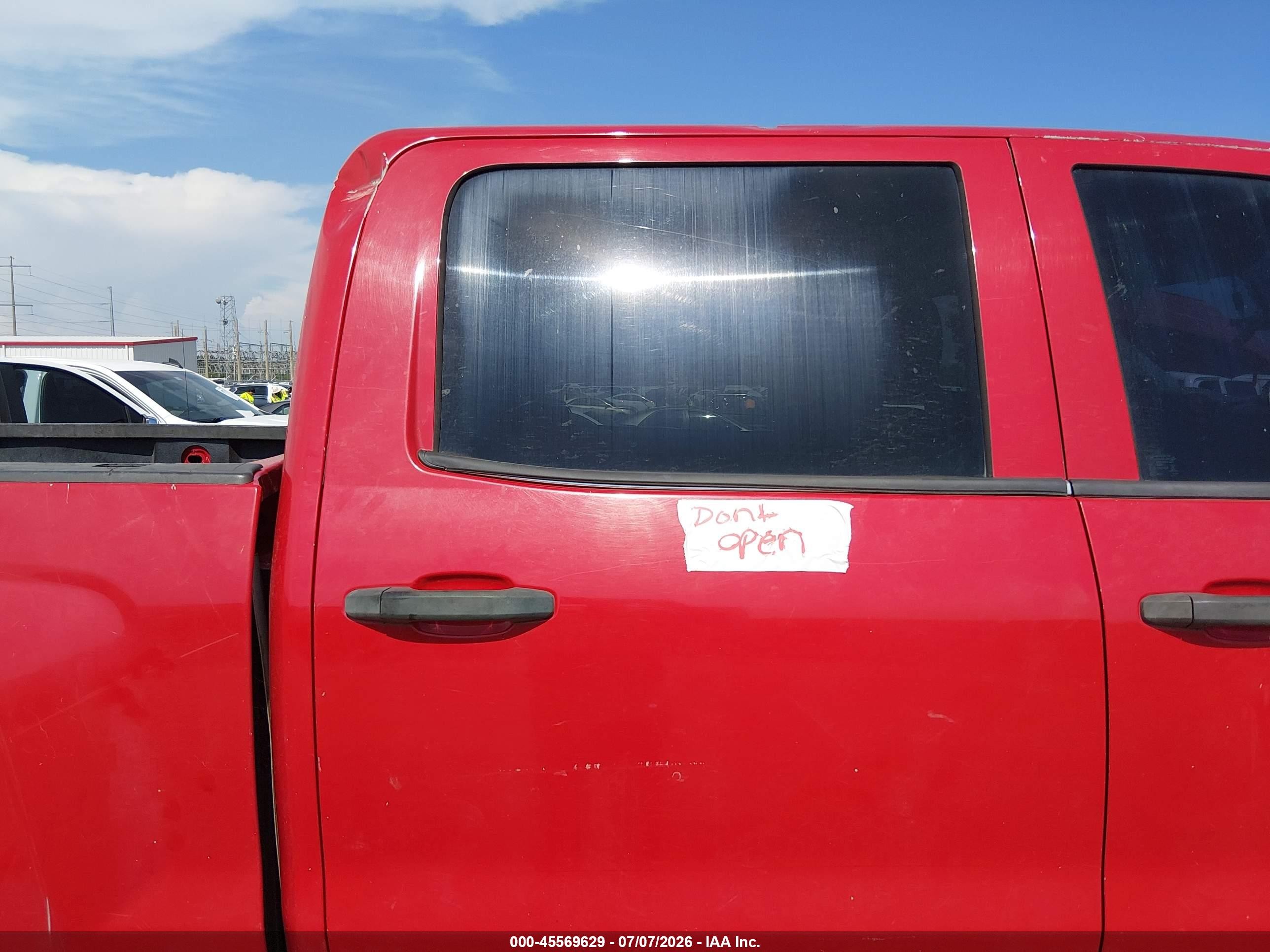 2014 Chevrolet Silverado 1500 Lt Red vin: 3GCUKREC0EG281965