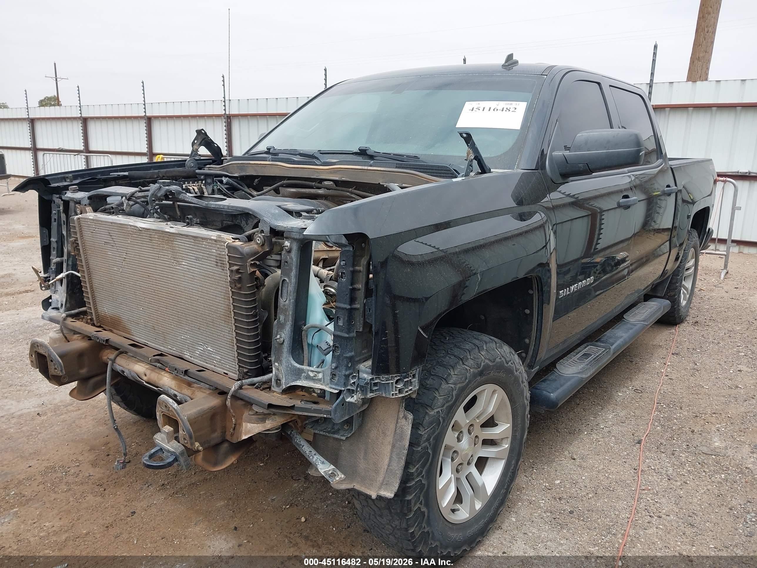2014 Chevrolet Silverado 1500 1lt Black vin: 3GCUKREC0EG373951