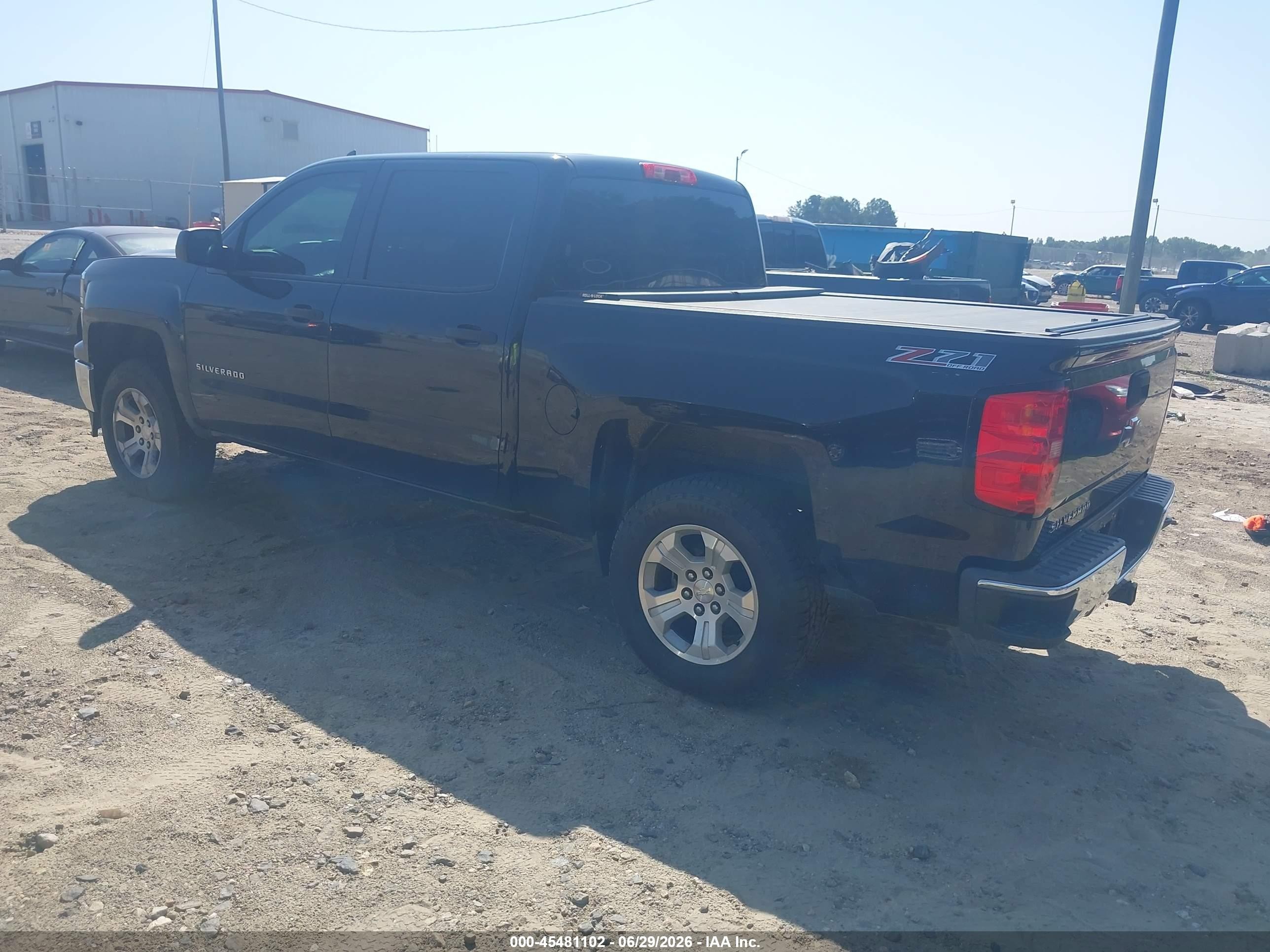 2014 Chevrolet Silverado 1500 Lt Black vin: 3GCUKREC0EG392273