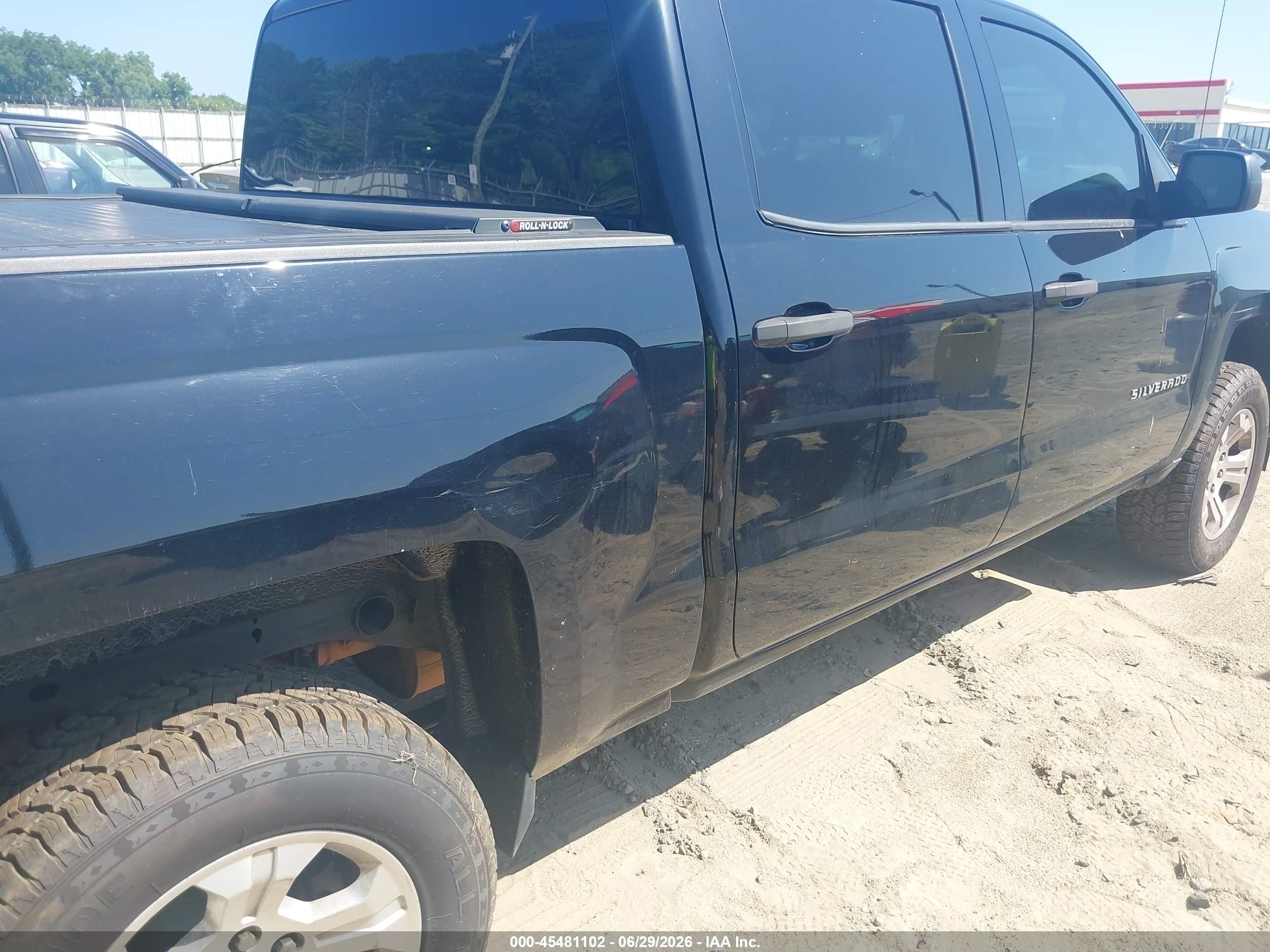 2014 Chevrolet Silverado 1500 Lt Black vin: 3GCUKREC0EG392273