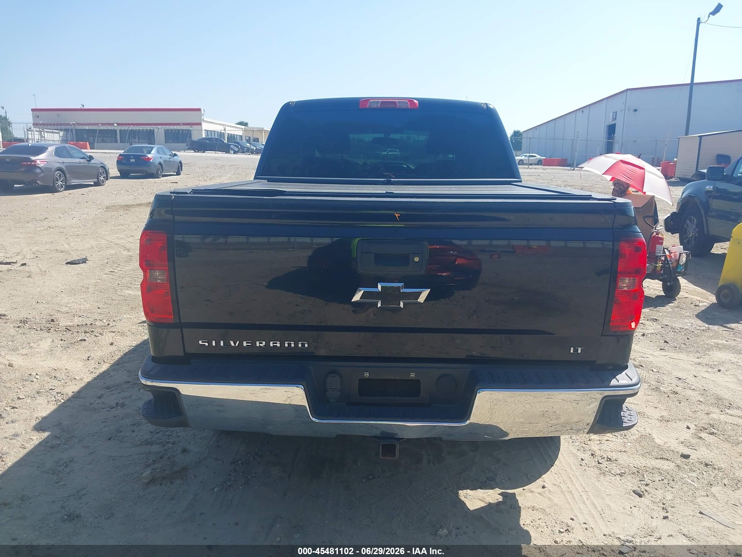 2014 Chevrolet Silverado 1500 Lt Black vin: 3GCUKREC0EG392273