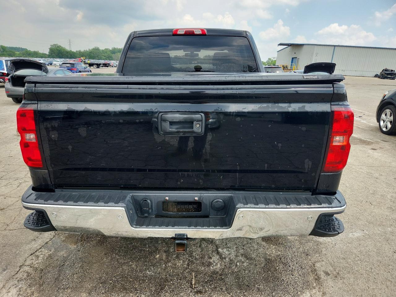 2014 Chevrolet Silverado K1500 Lt Black vin: 3GCUKREC0EG457395