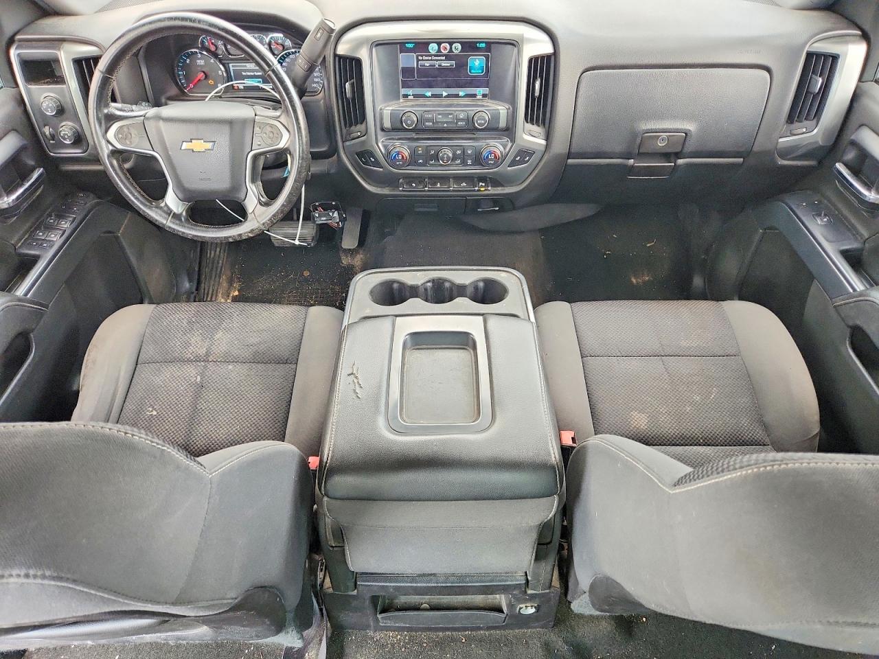 2014 Chevrolet Silverado K1500 Lt Black vin: 3GCUKREC0EG457395