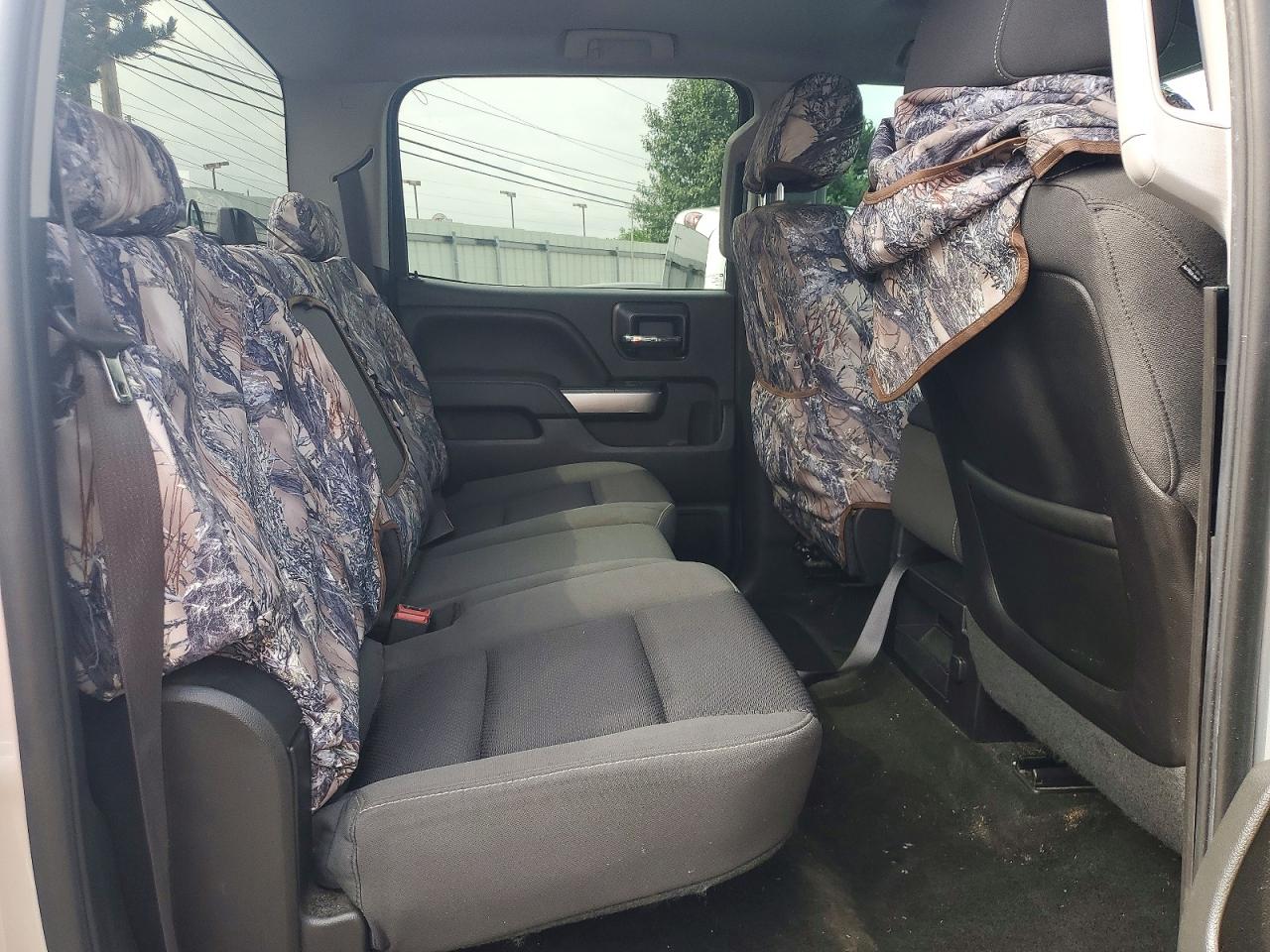 2014 Chevrolet Silverado K1500 Lt Silver vin: 3GCUKREC0EG485794