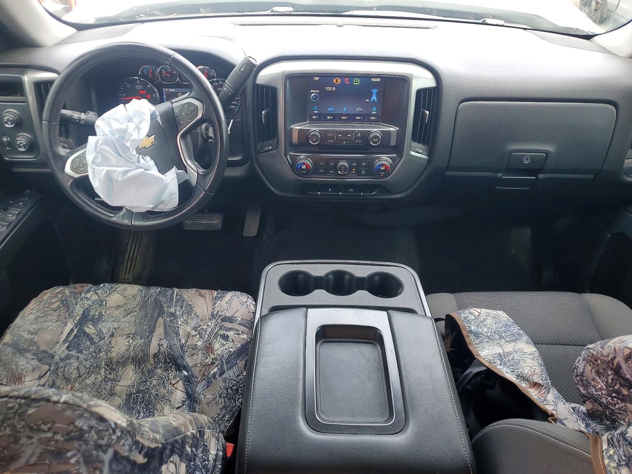 2014 Chevrolet Silverado K1500 Lt Silver vin: 3GCUKREC0EG485794