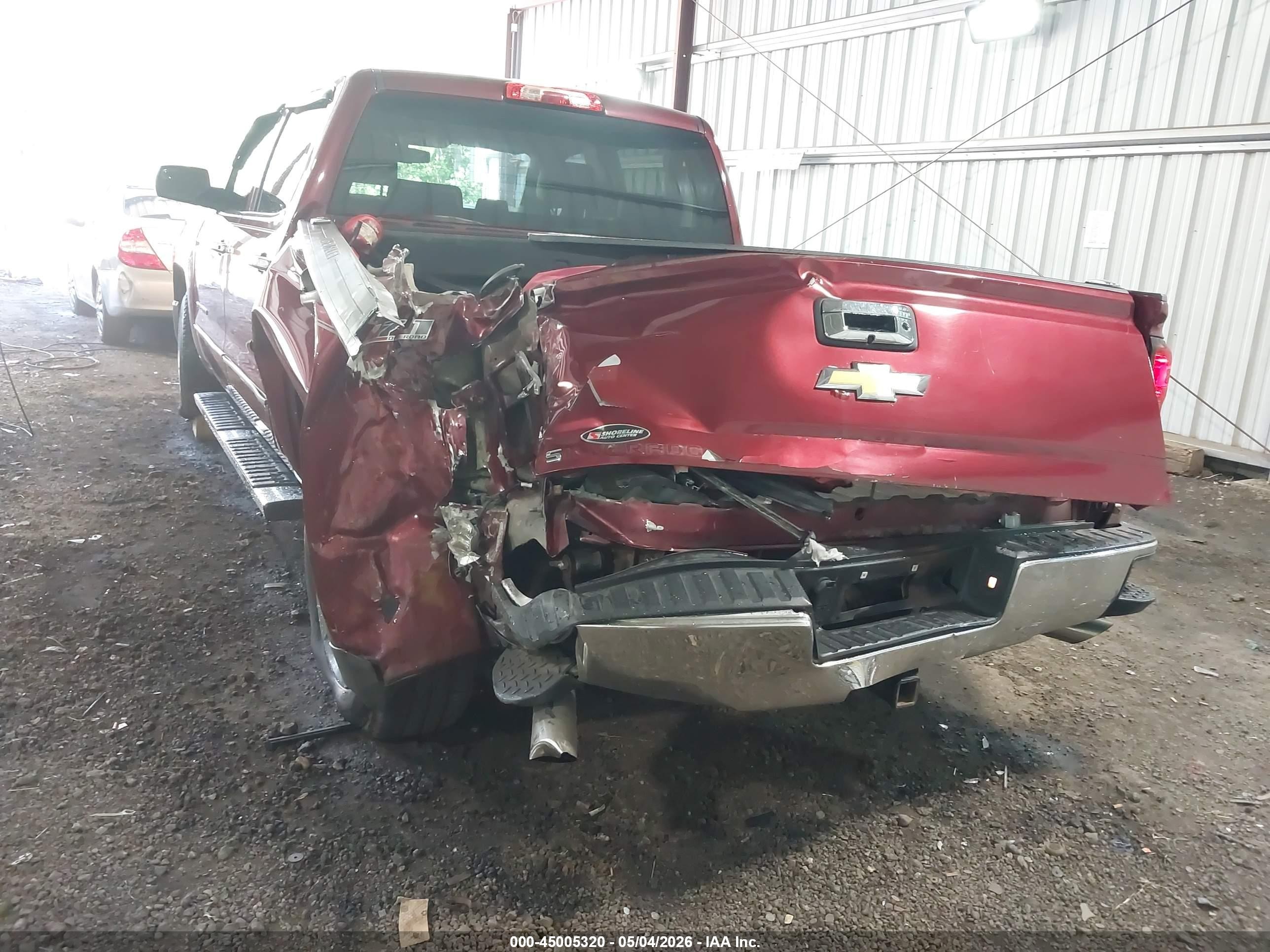 2014 Chevrolet Silverado 1500 2lt Burgundy vin: 3GCUKREC0EG559585