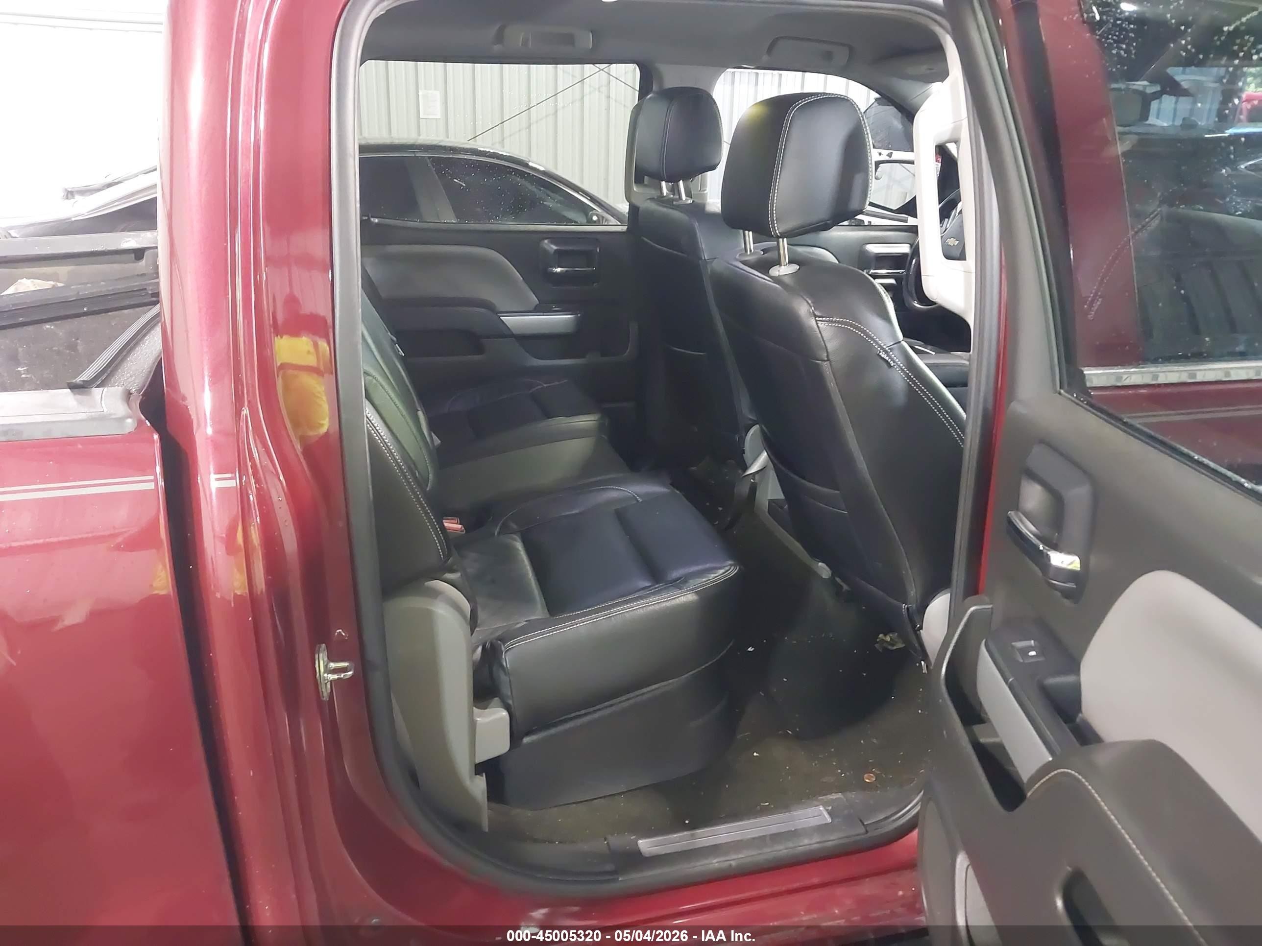 2014 Chevrolet Silverado 1500 2lt Burgundy vin: 3GCUKREC0EG559585