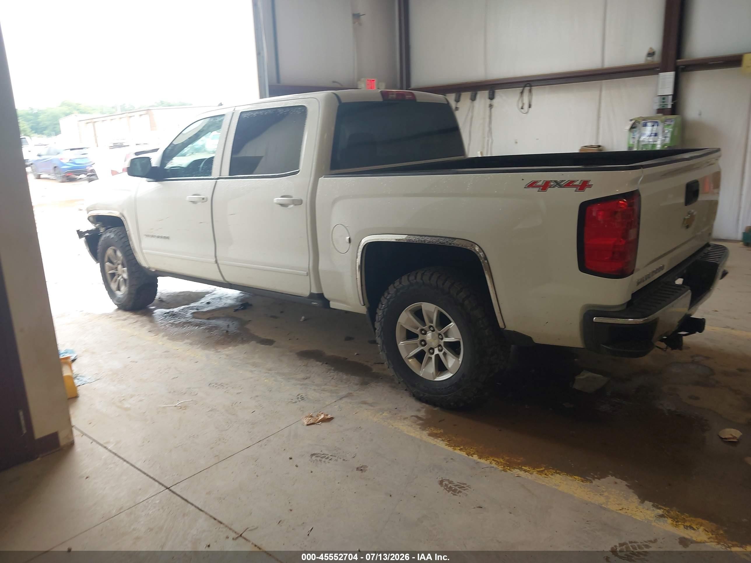 2015 Chevrolet Silverado 1500 Lt White vin: 3GCUKREC0FG113485