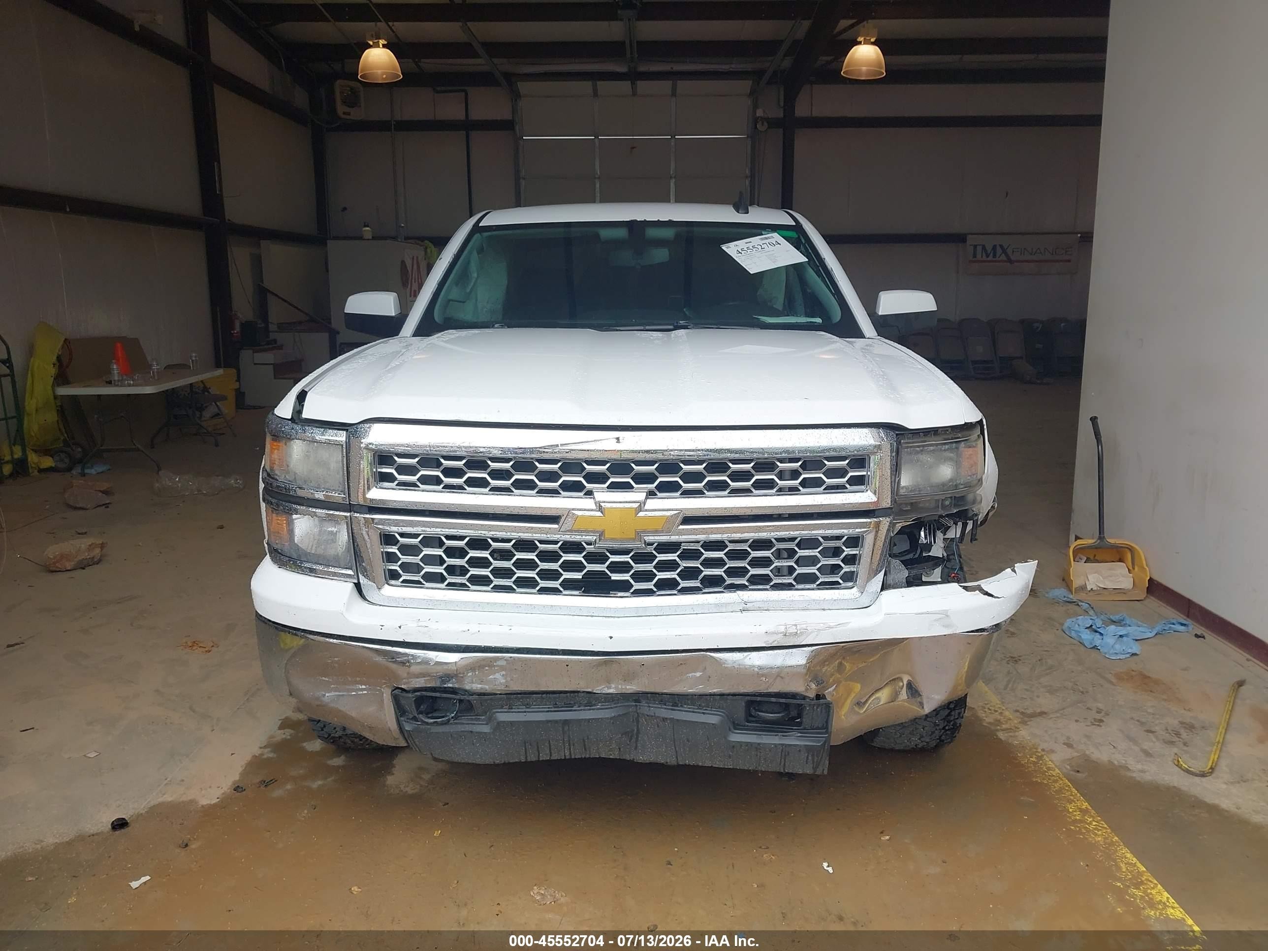 2015 Chevrolet Silverado 1500 Lt White vin: 3GCUKREC0FG113485