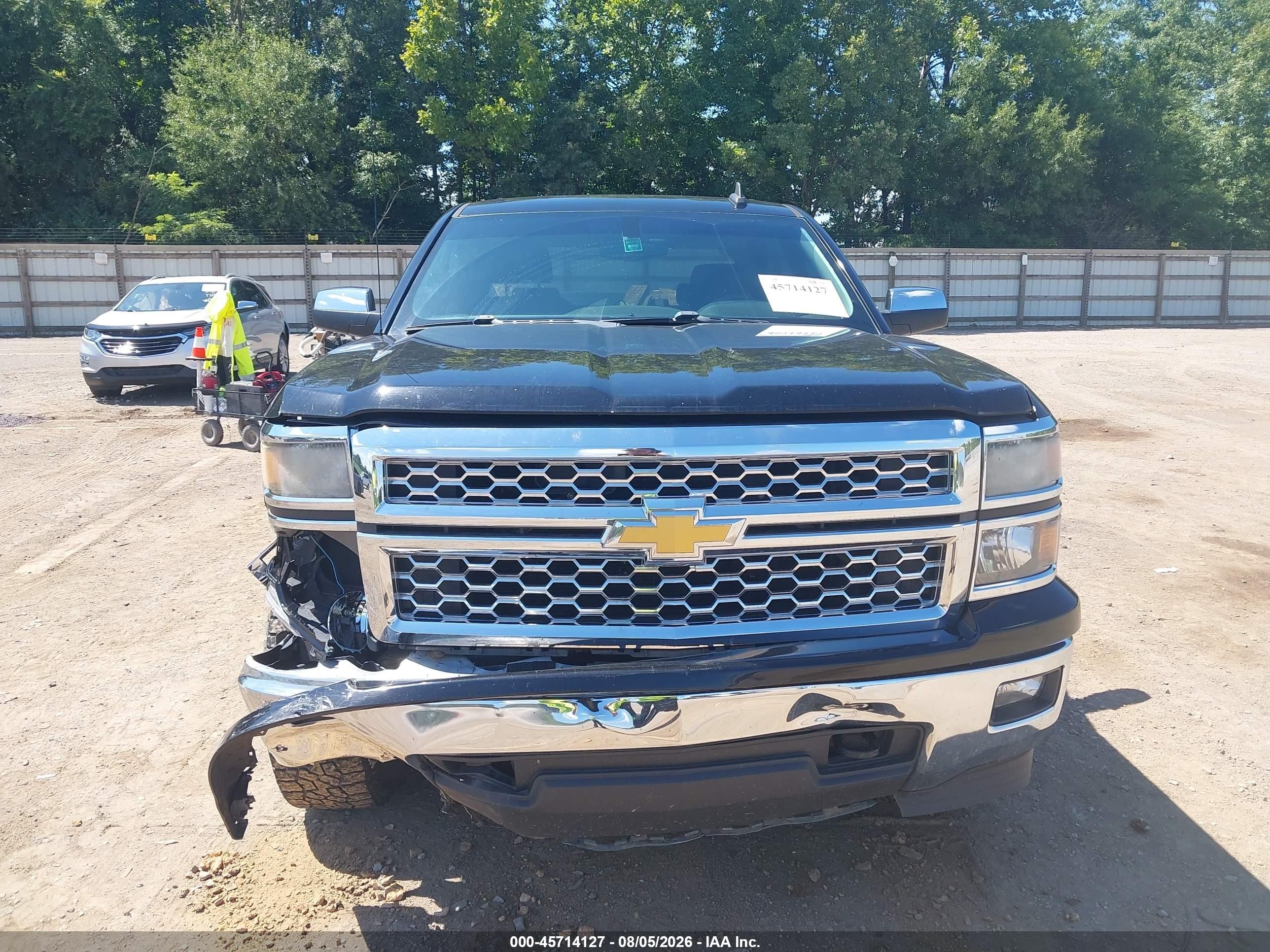 2015 Chevrolet Silverado 1500 Lt Black vin: 3GCUKREC0FG129766