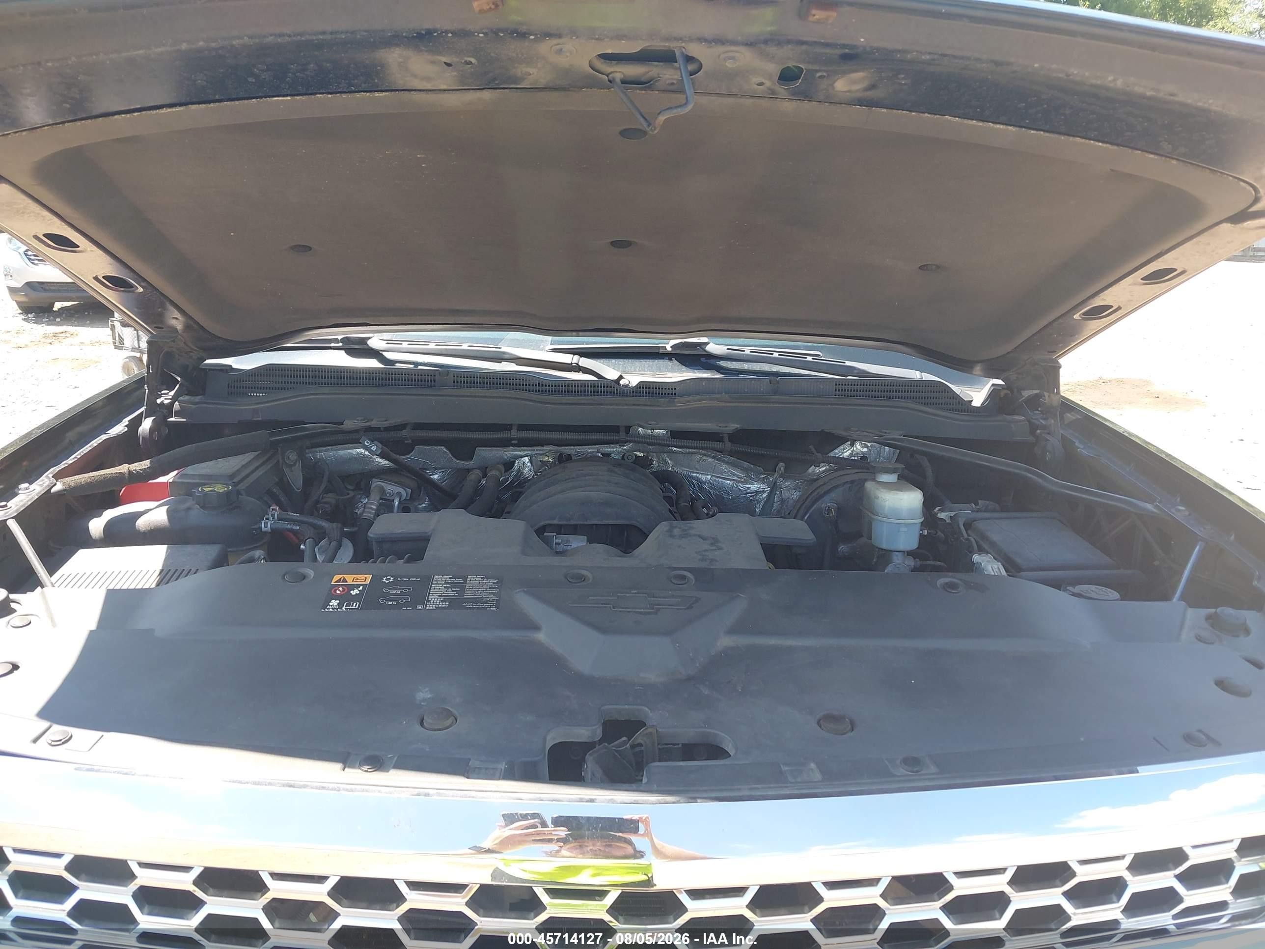 2015 Chevrolet Silverado 1500 Lt Black vin: 3GCUKREC0FG129766