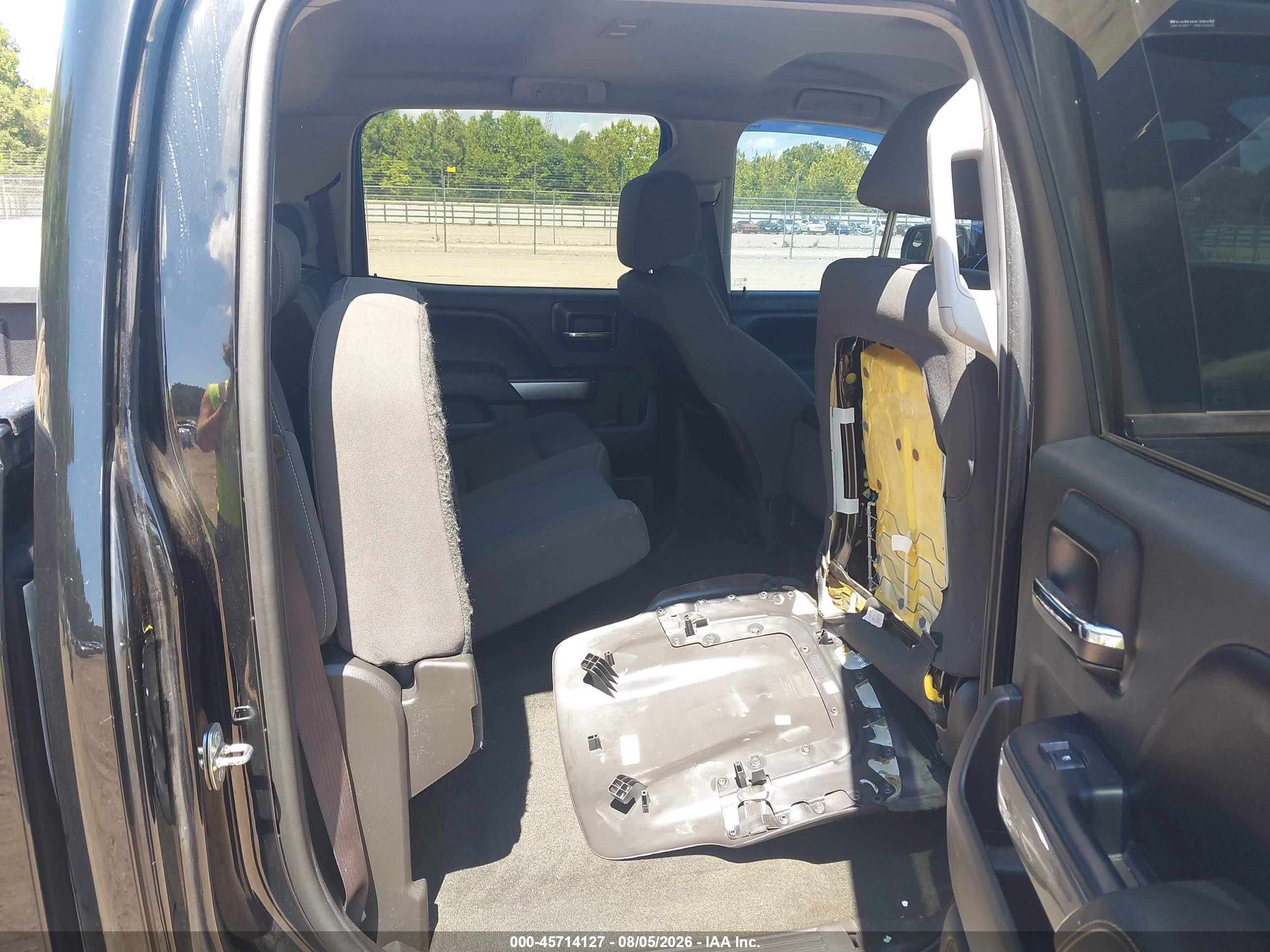 2015 Chevrolet Silverado 1500 Lt Black vin: 3GCUKREC0FG129766
