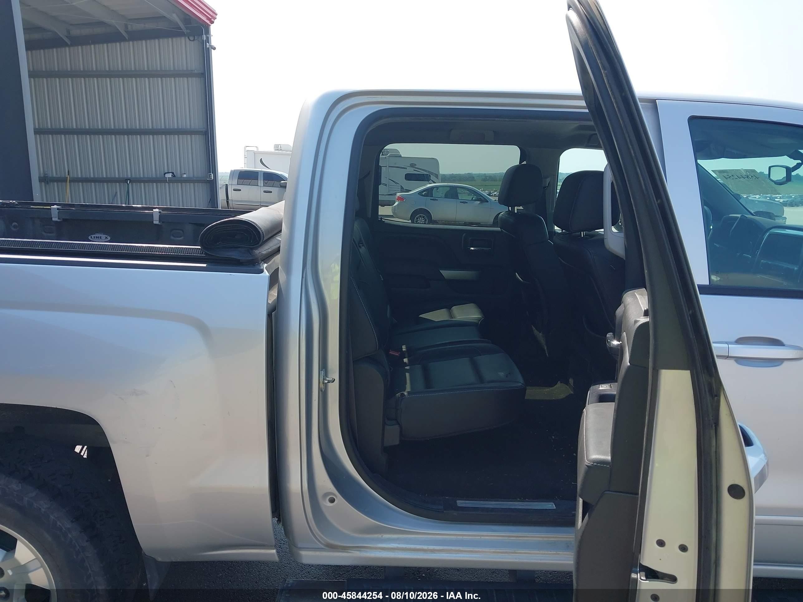 2015 Chevrolet Silverado 1500 Lt Silver vin: 3GCUKREC0FG217233