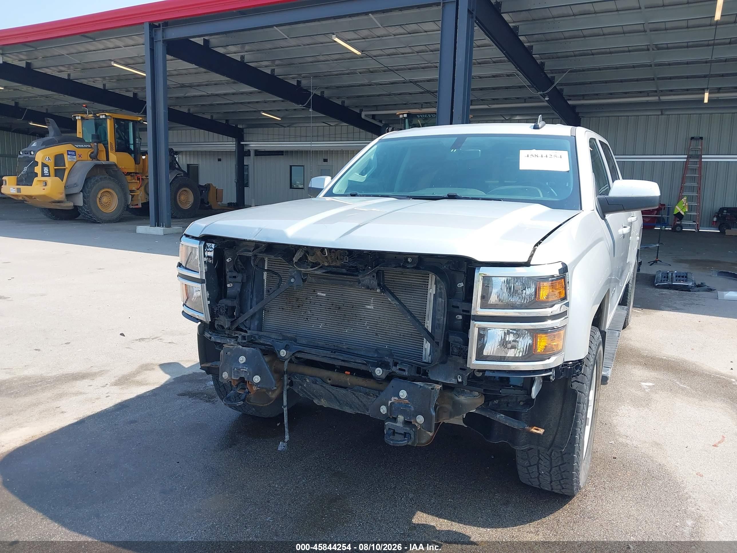 2015 Chevrolet Silverado 1500 Lt Silver vin: 3GCUKREC0FG217233