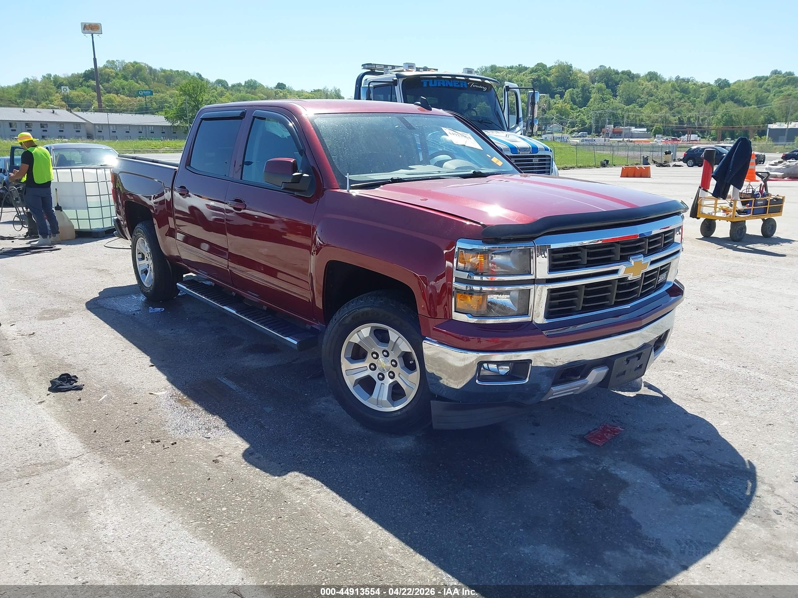 2015 Chevrolet Silverado 1500 2lt Красный vin: 3GCUKREC0FG238325