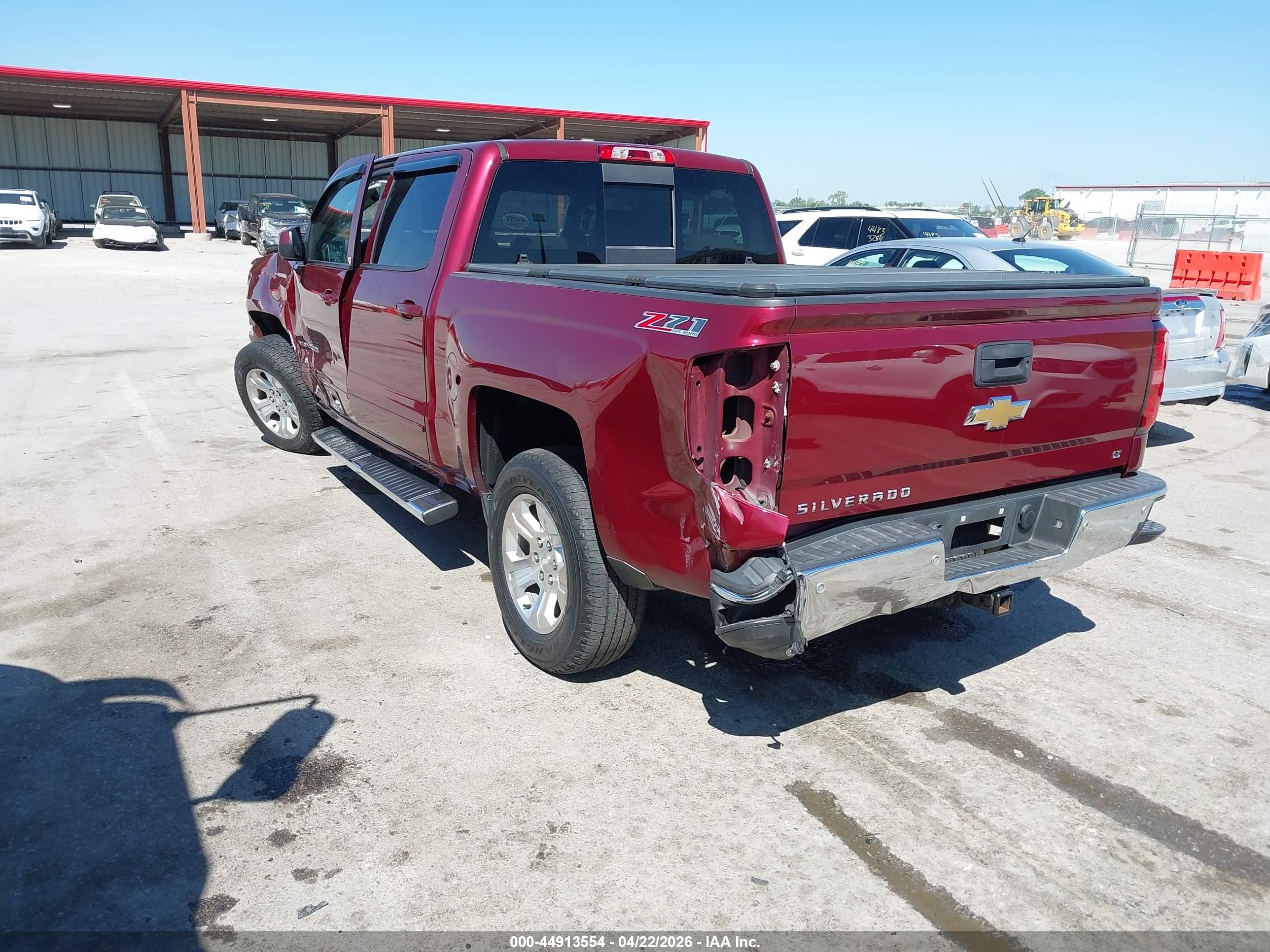 2015 Chevrolet Silverado 1500 2lt Red vin: 3GCUKREC0FG238325