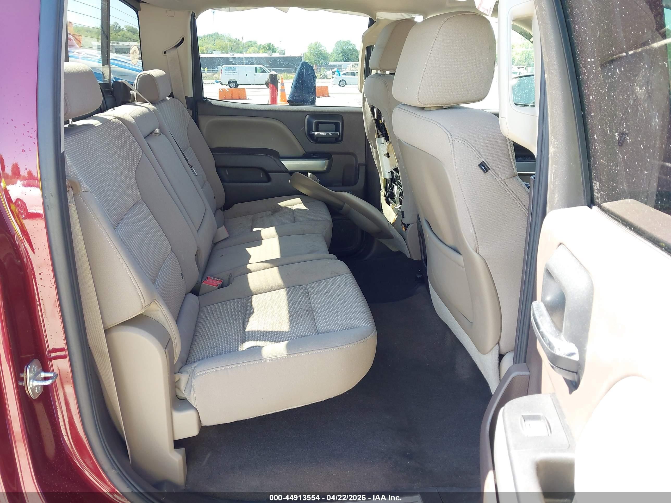 2015 Chevrolet Silverado 1500 2lt Red vin: 3GCUKREC0FG238325