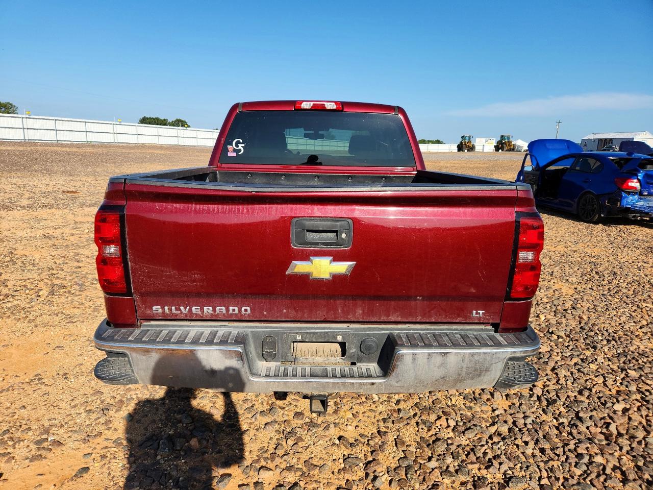 2015 Chevrolet Silverado K1500 Lt Maroon vin: 3GCUKREC0FG247008