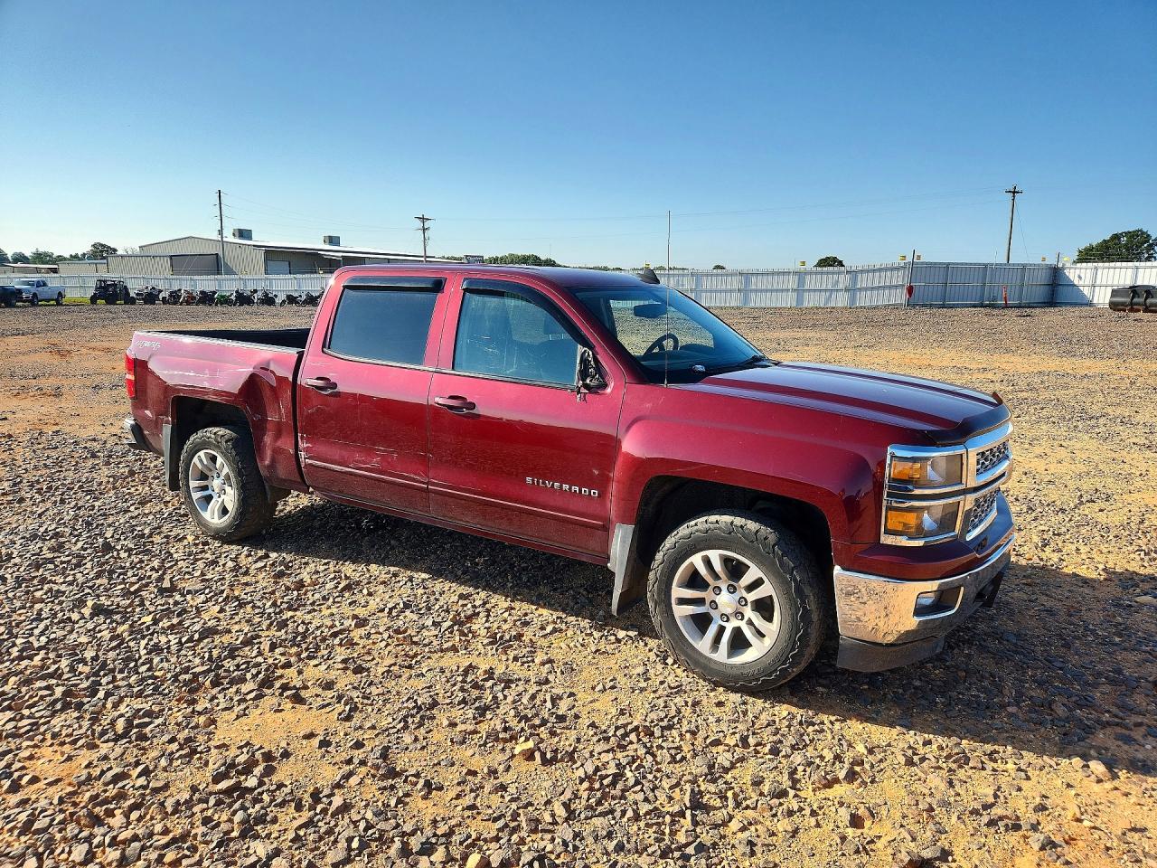 2015 Chevrolet Silverado K1500 Lt Maroon vin: 3GCUKREC0FG247008