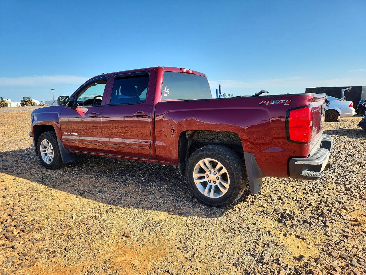 2015 Chevrolet Silverado K1500 Lt Maroon vin: 3GCUKREC0FG247008