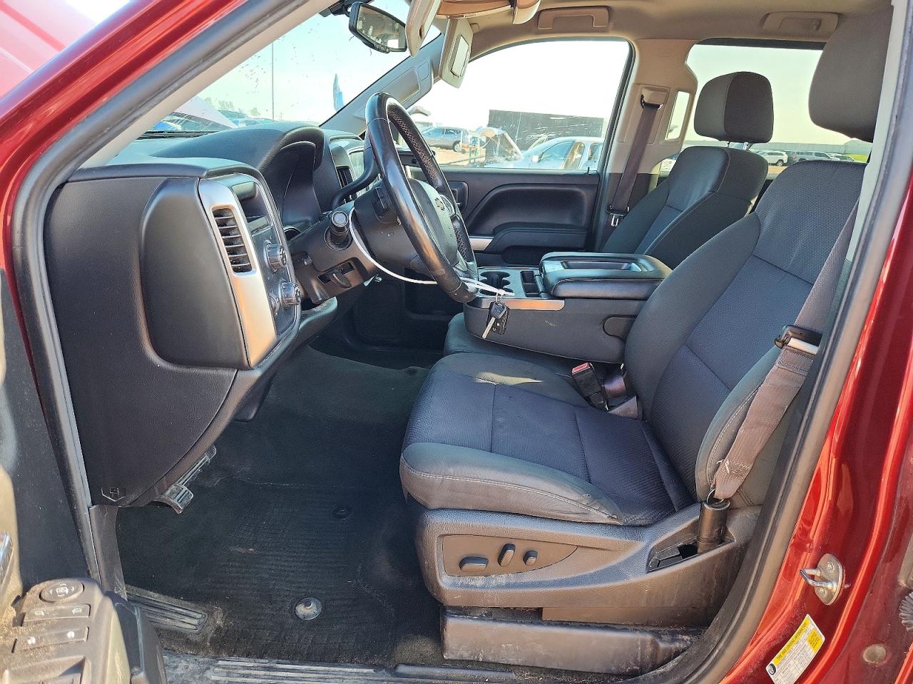 2015 Chevrolet Silverado K1500 Lt Maroon vin: 3GCUKREC0FG247008