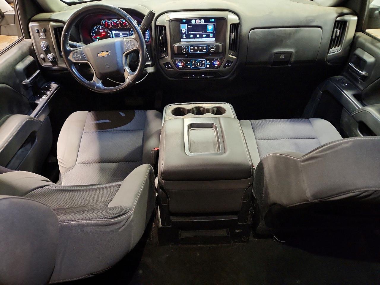 2015 Chevrolet Silverado K1500 Lt White vin: 3GCUKREC0FG358688
