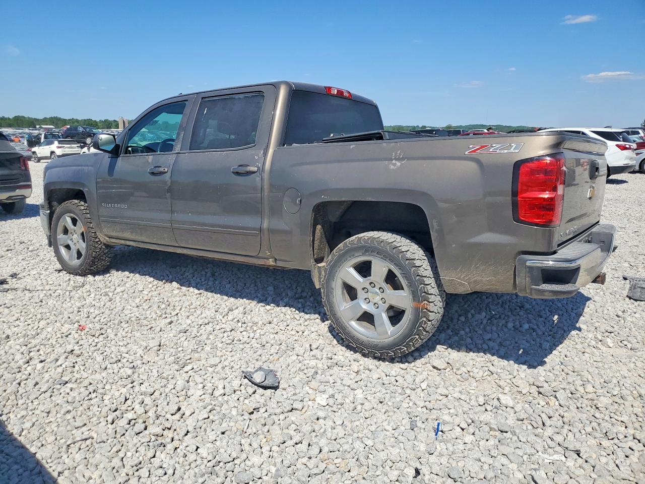 2015 Chevrolet Silverado K1500 Lt Gray vin: 3GCUKREC0FG375975
